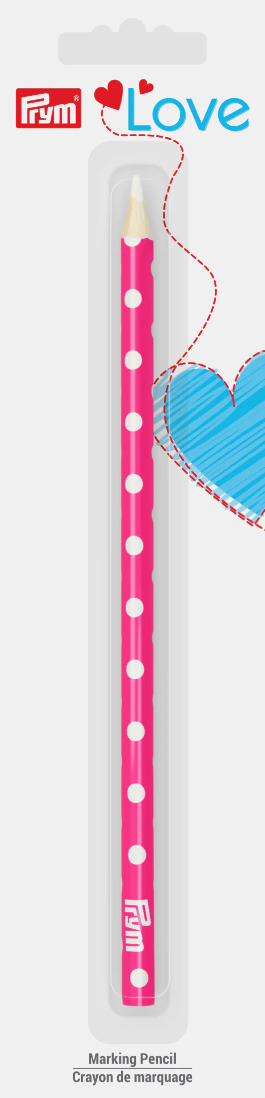 Fabric Marking Pencil, Pink