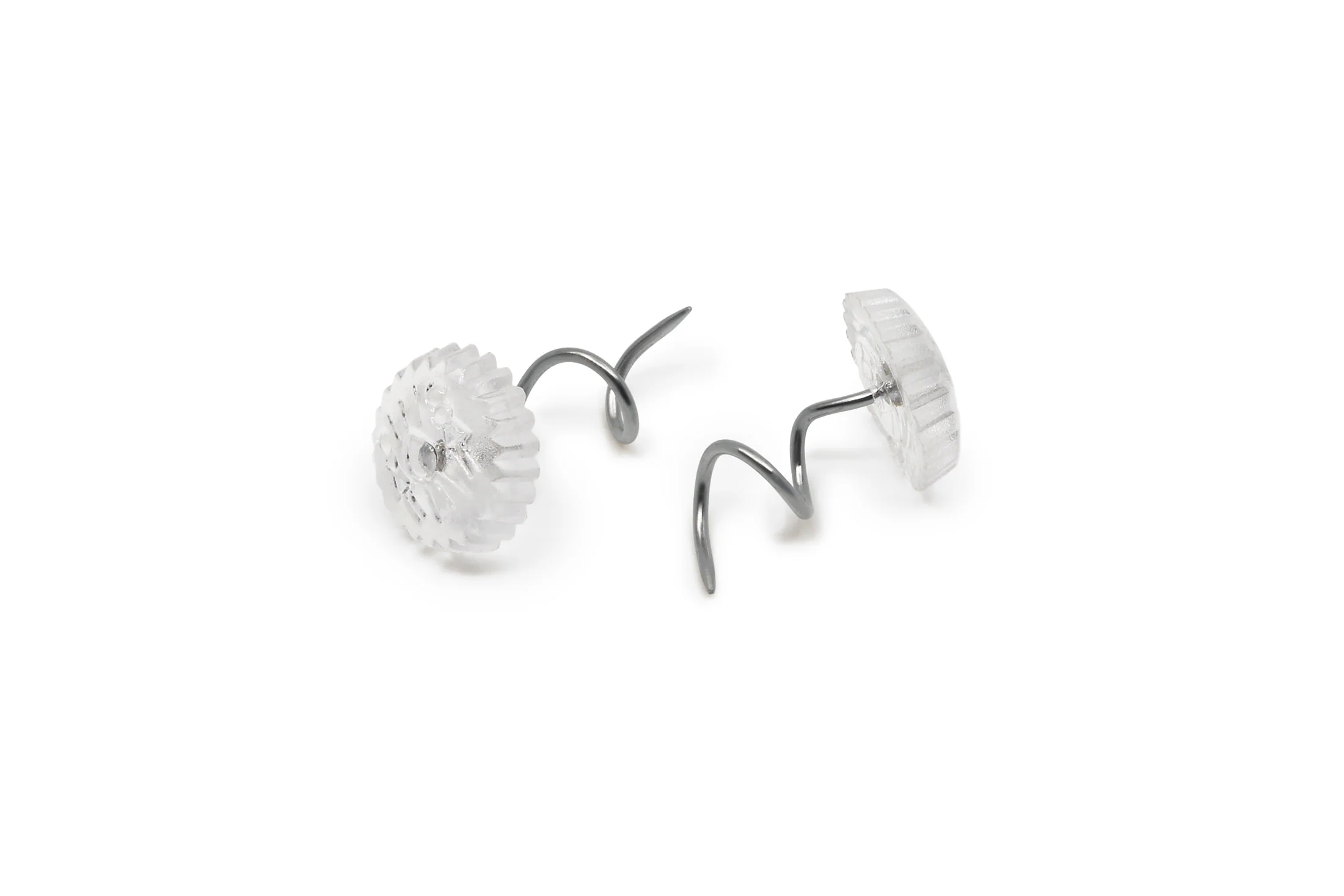 Twist Pins, Clear, 10 pc - Image 3