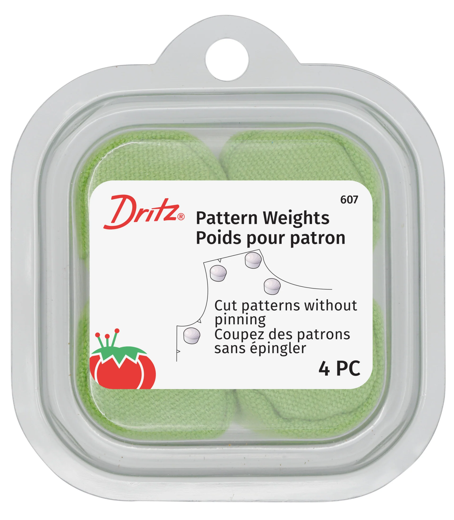Pattern Weights, 4 Count, Green