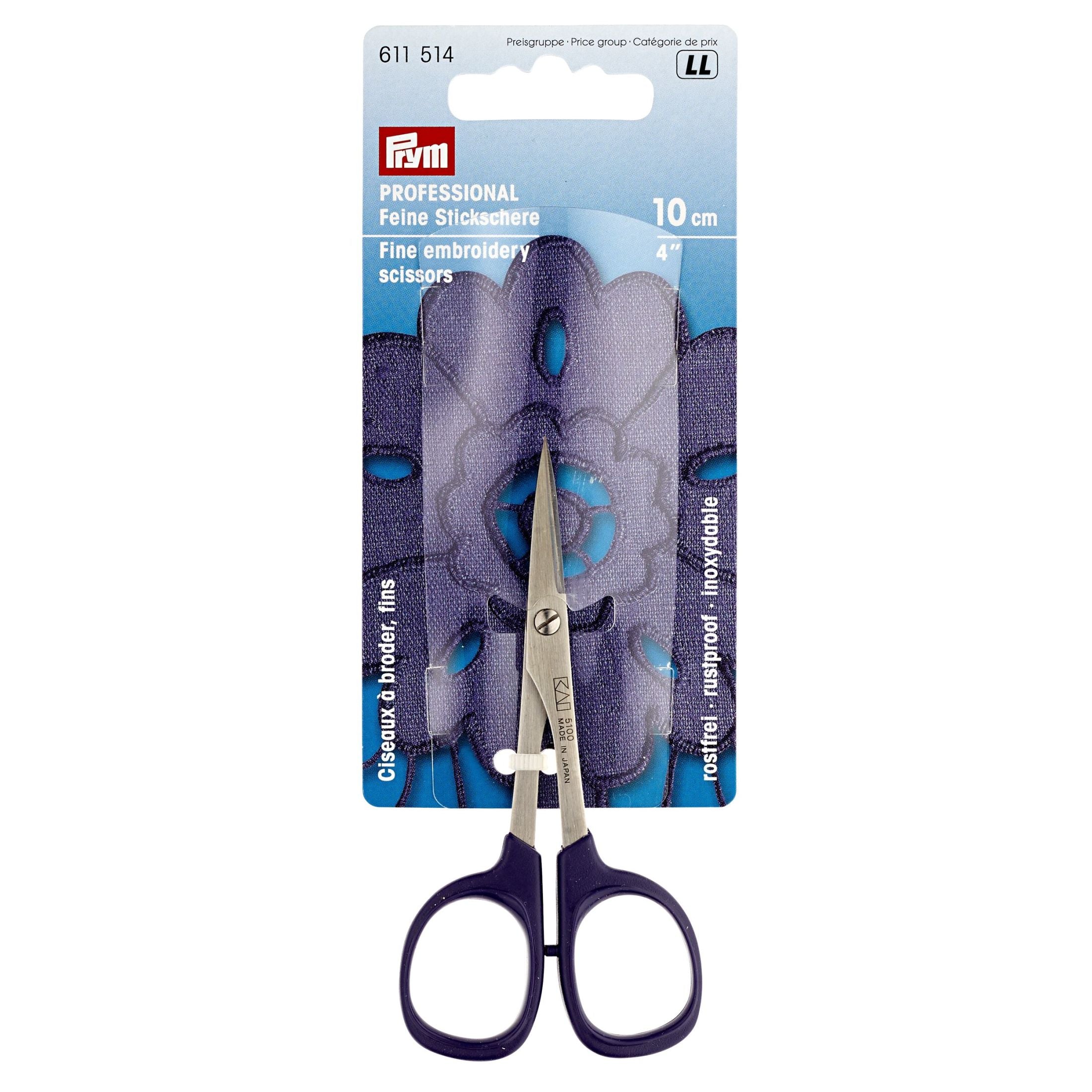 4" Professional Embroidery Scissors - Image 2