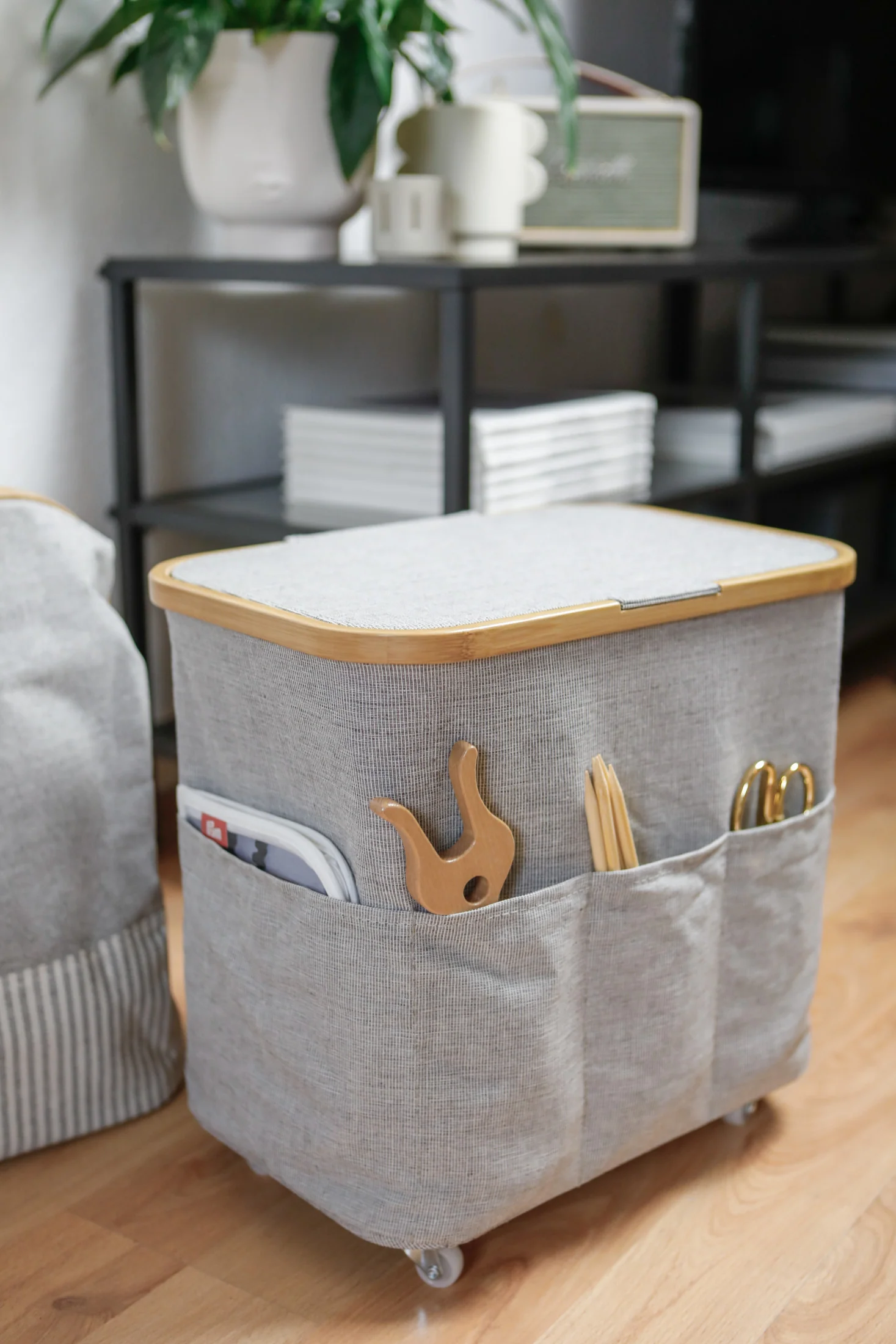Fold & Store Box with Wheels - Image 4