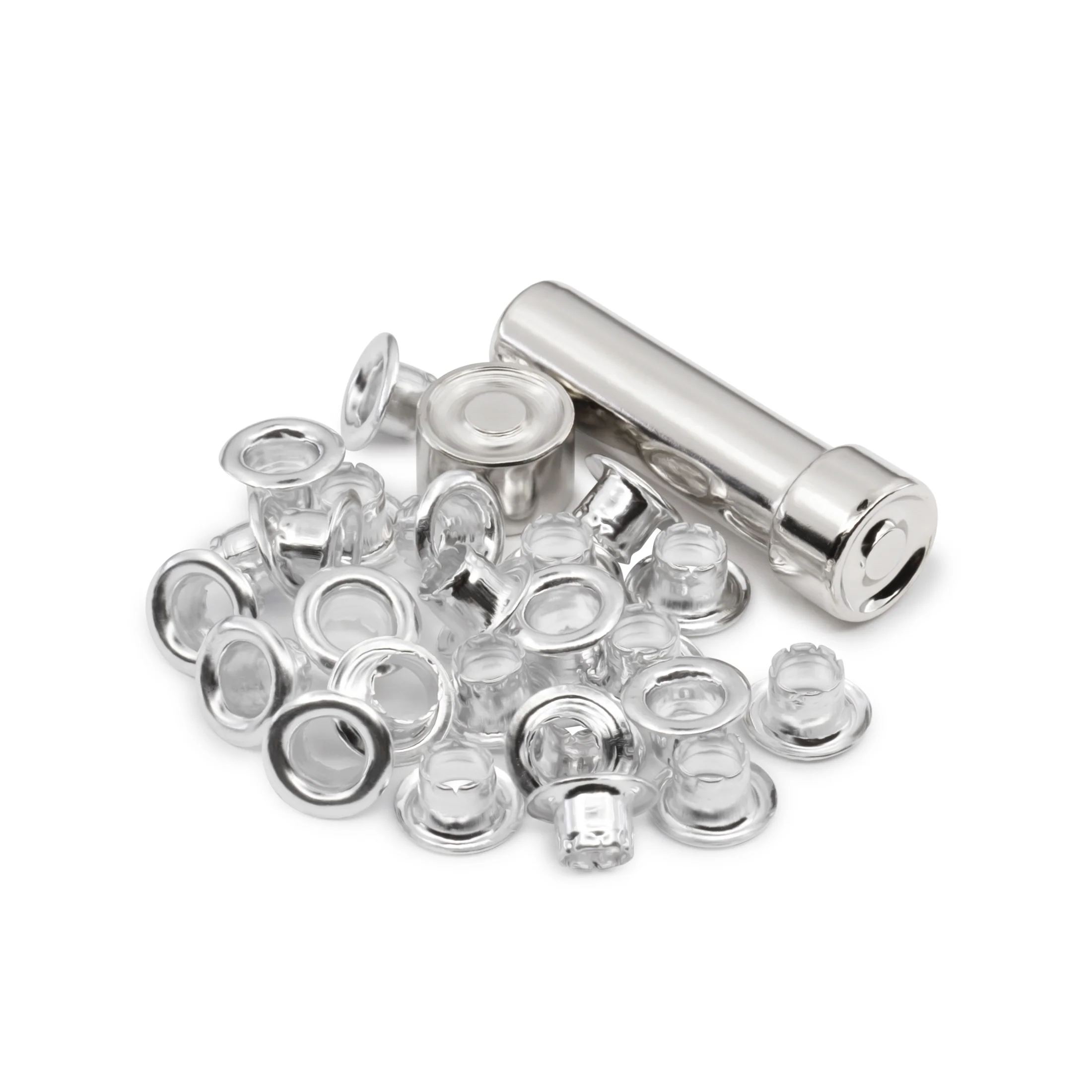 5/32" Eyelets & Tool, 25 pc, Nickel - Image 5