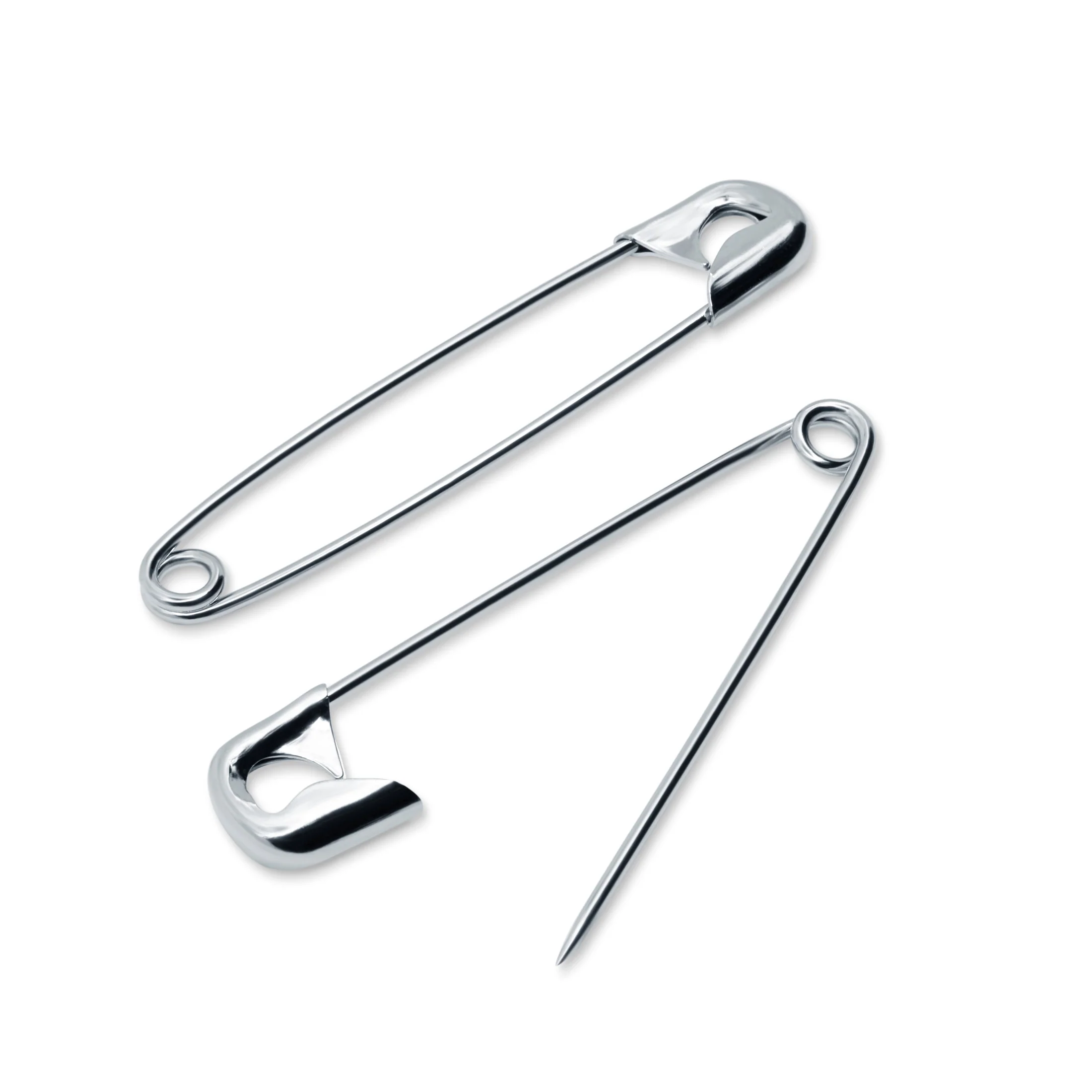 3" Blanket Pins, Nickel, 2 pc - Image 2