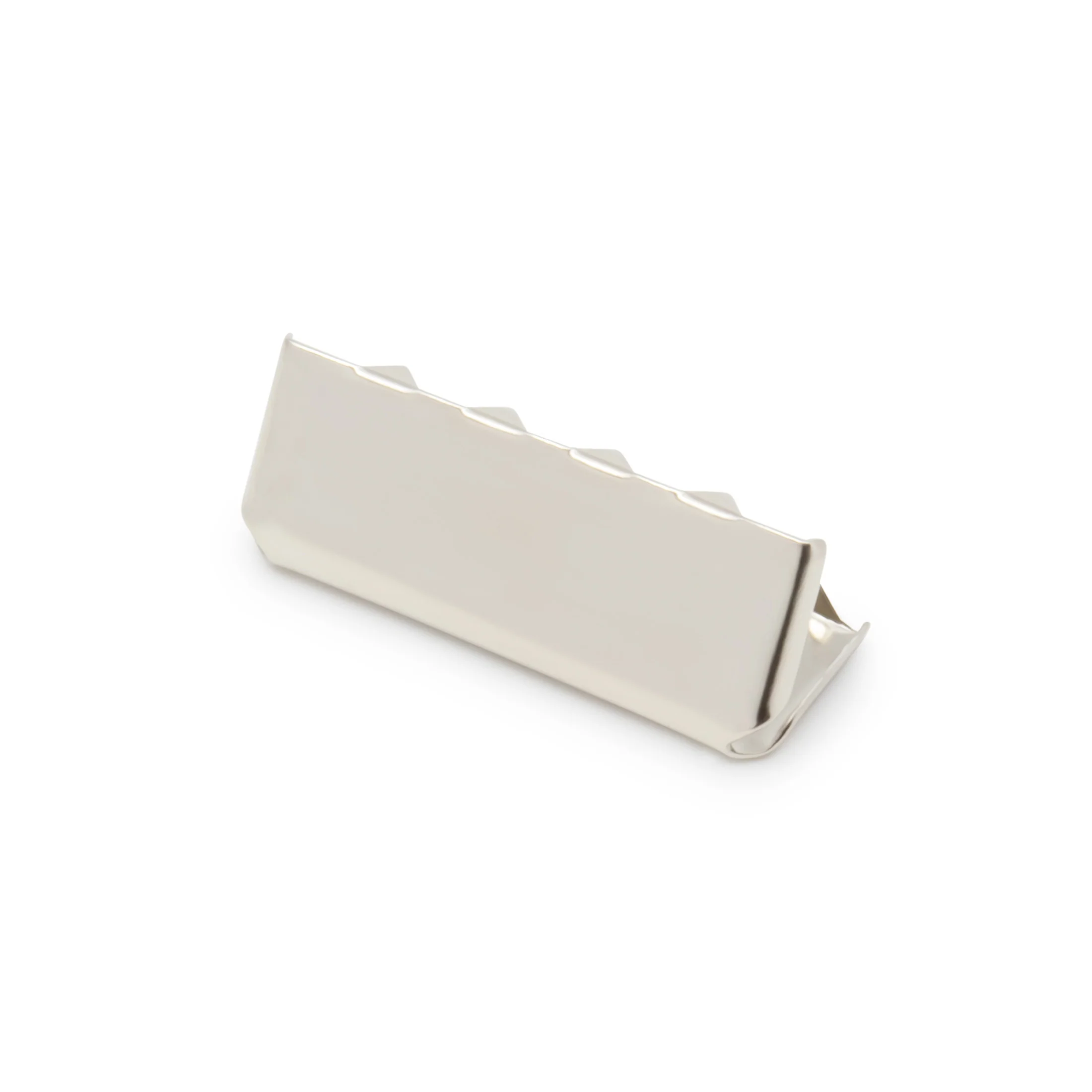 1" Belt Tips, Nickel - Image 2