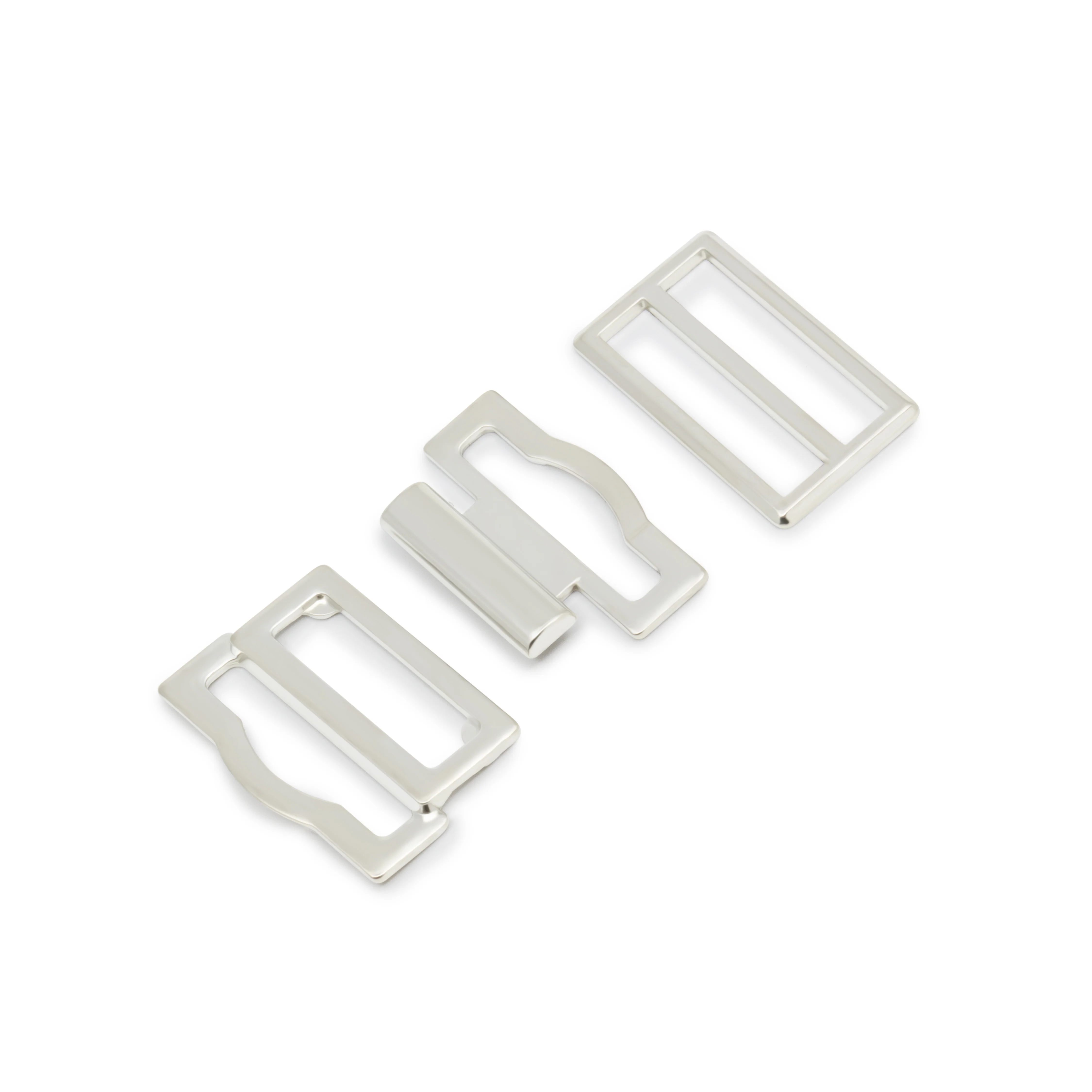 Cummerbund Buckle Set, Nickel - Image 3