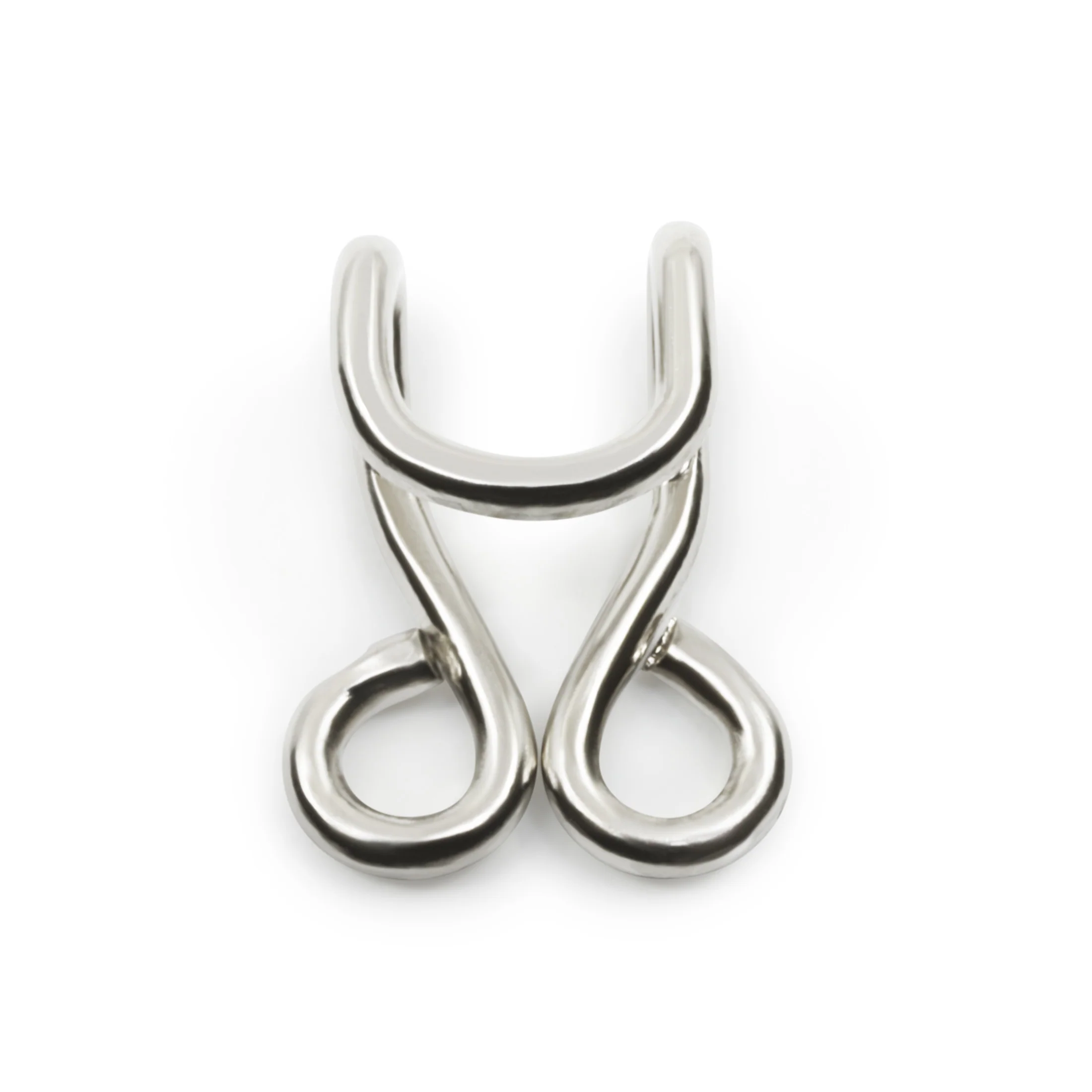 Size 7 White Brass Hooks - Image 2
