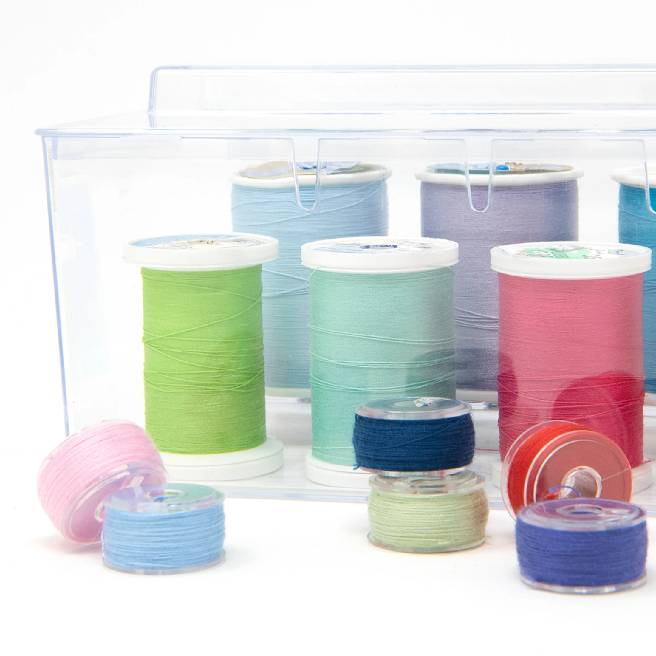 Thread Box for Spools and Bobbins, Clear - Image 7