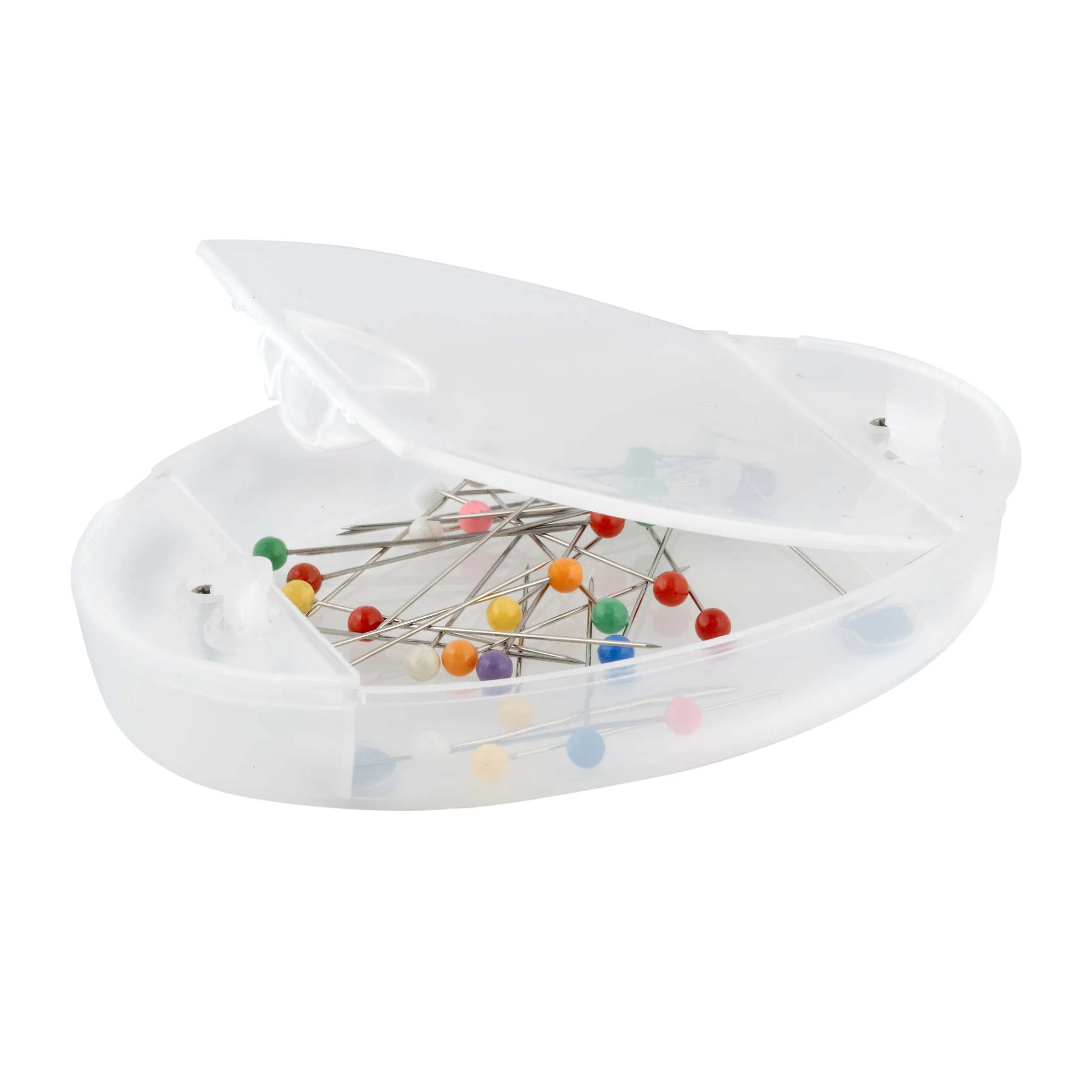 Ultimate Magnetic Pin Caddy with Ball Pins, Assorted Colors, 1 Caddy, 15 Ball Pins - Image 2