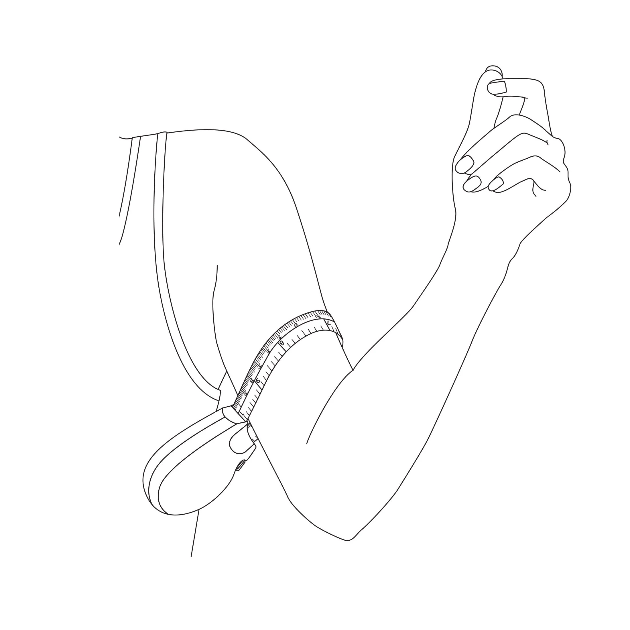 Wrap N Stay Retractable Tape Measure - Image 6