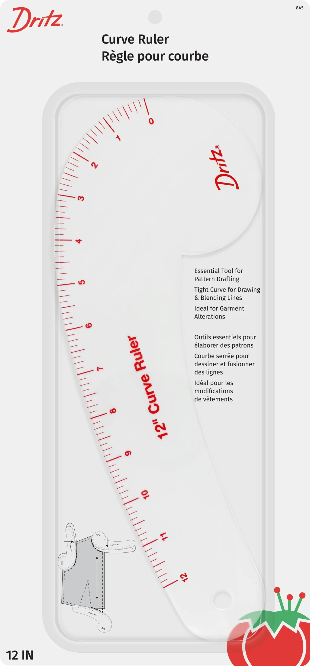 12" Curve Ruler