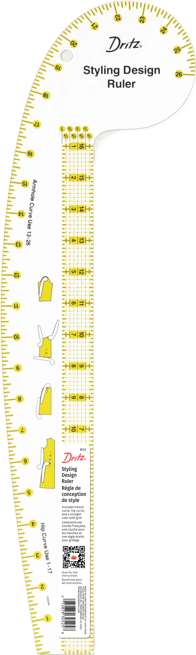 Styling Design Ruler with How-To Illustrations