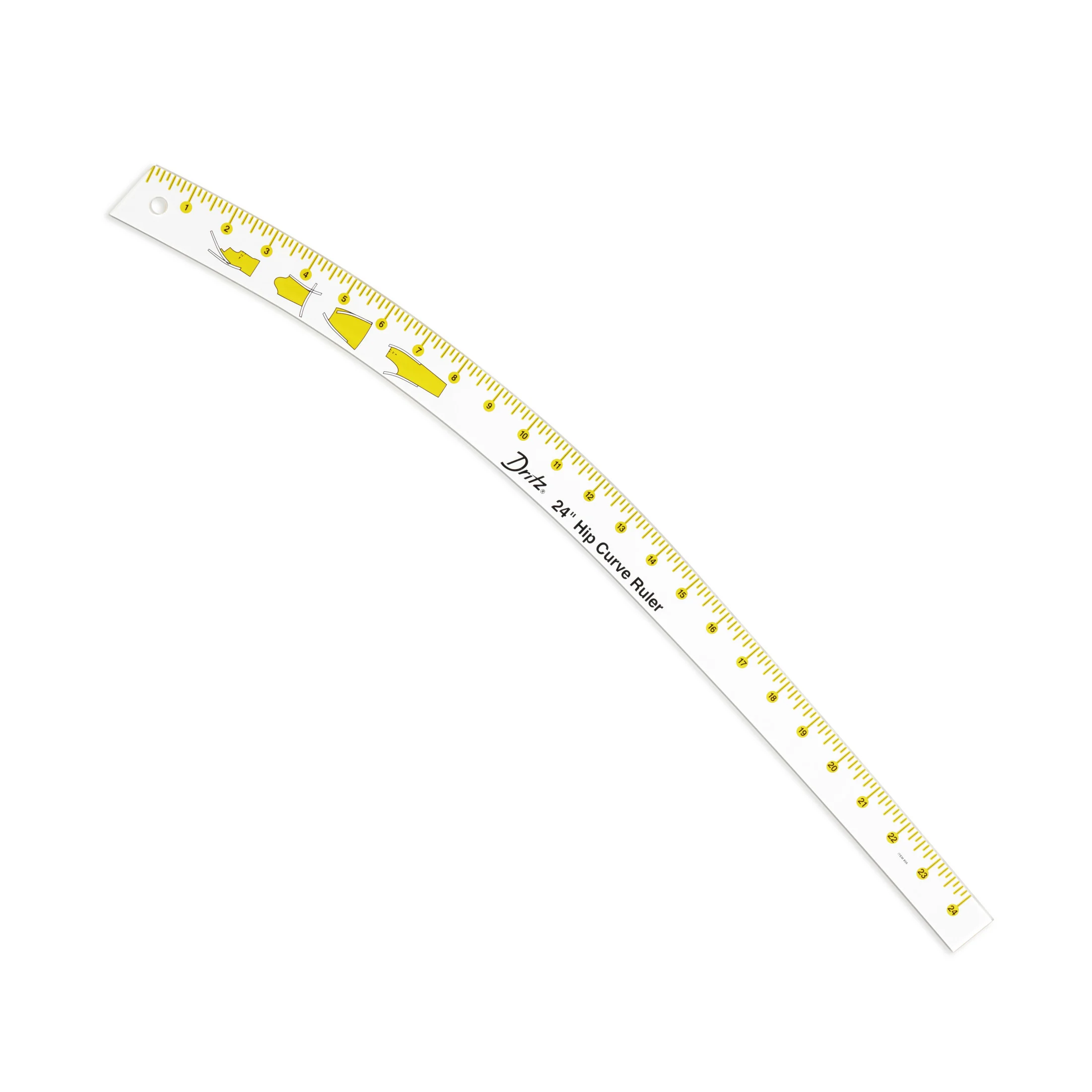 Design Ruler Trio, 3 Sewing Rulers, Clear - Image 4