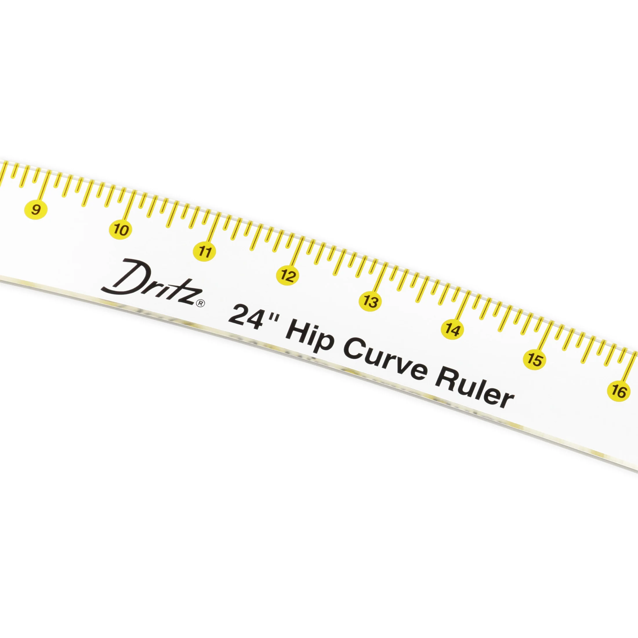 24" Hip Curve Ruler with How-To Illustrations - Image 3