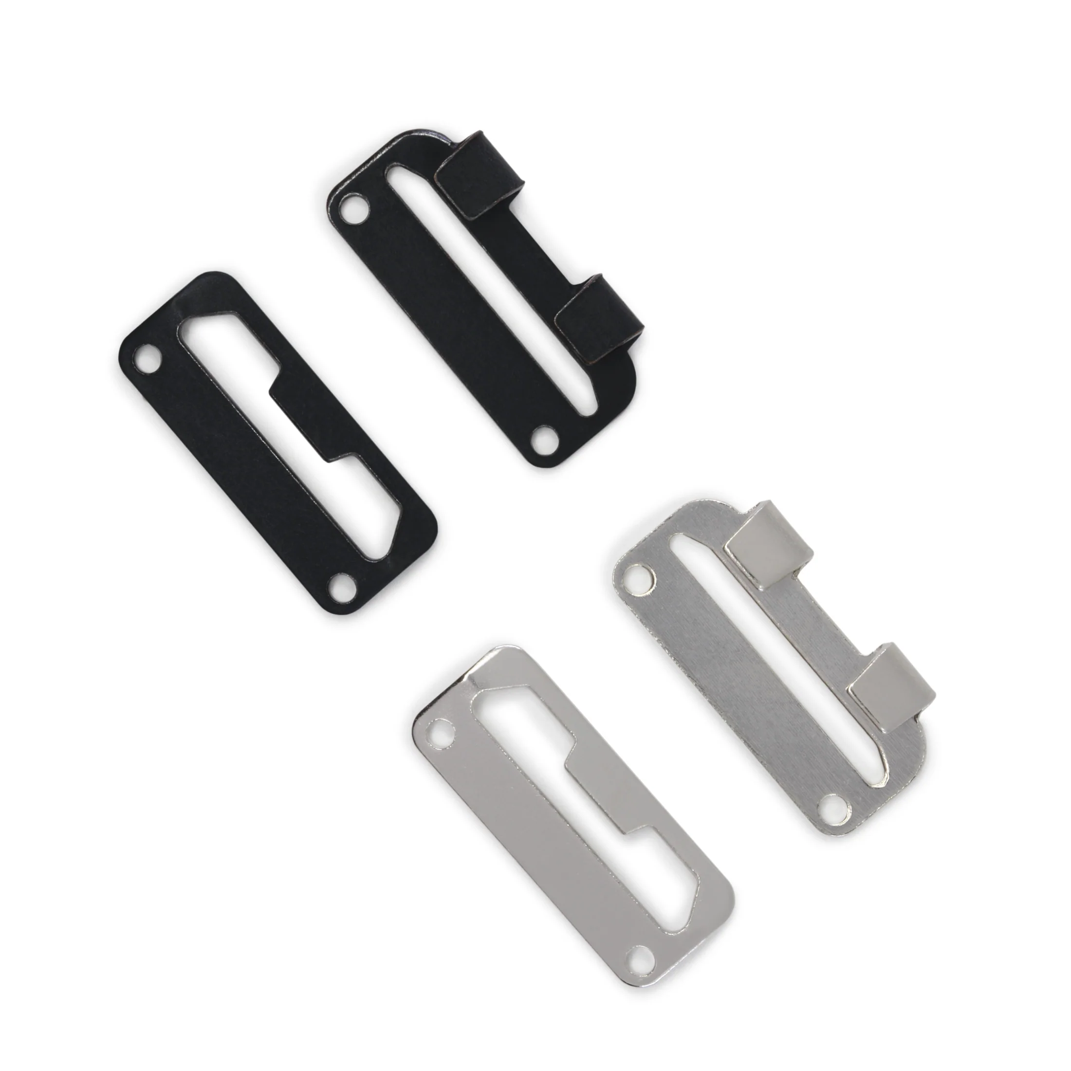 Sew-On Wide Hook & Eye Closures, 2 pc, Nickel - Image 3