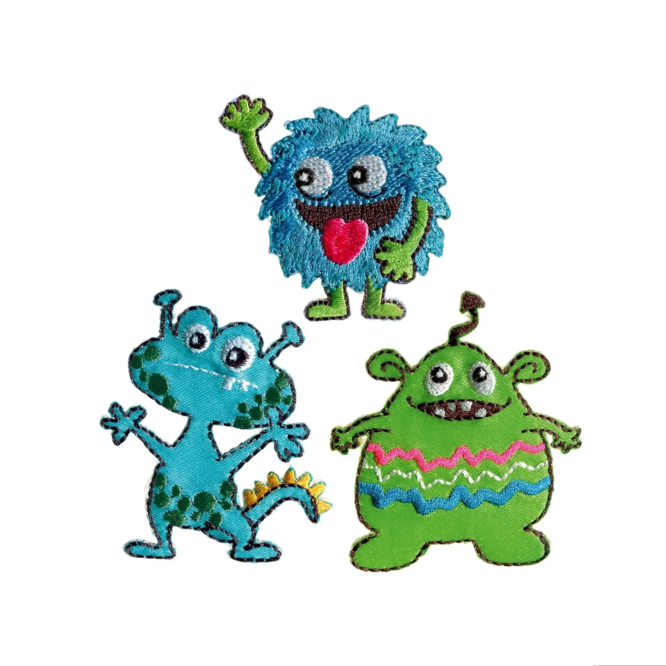 Applique, Monsters, 3 pc - Image 2