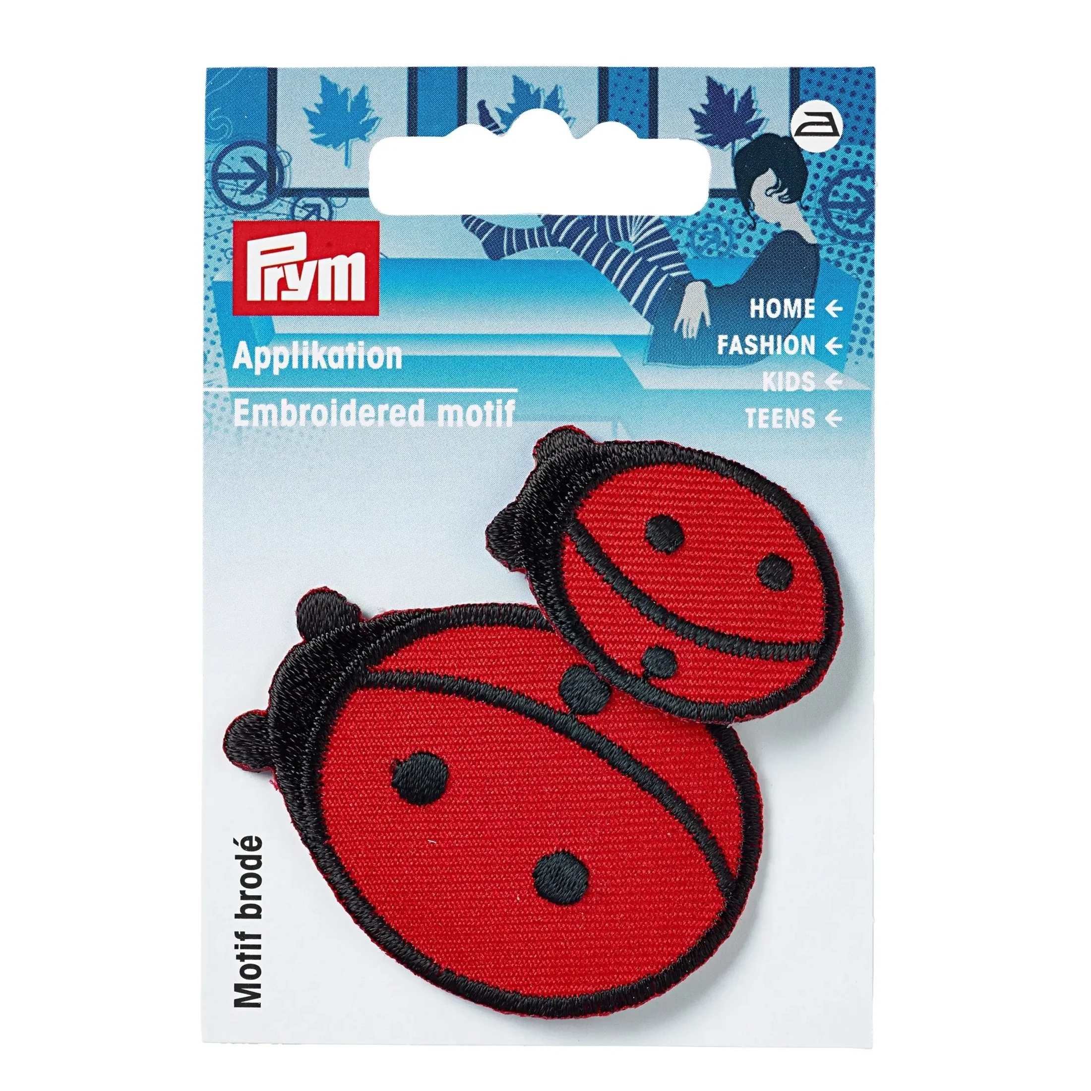 Applique, Ladybugs, 2 pc
