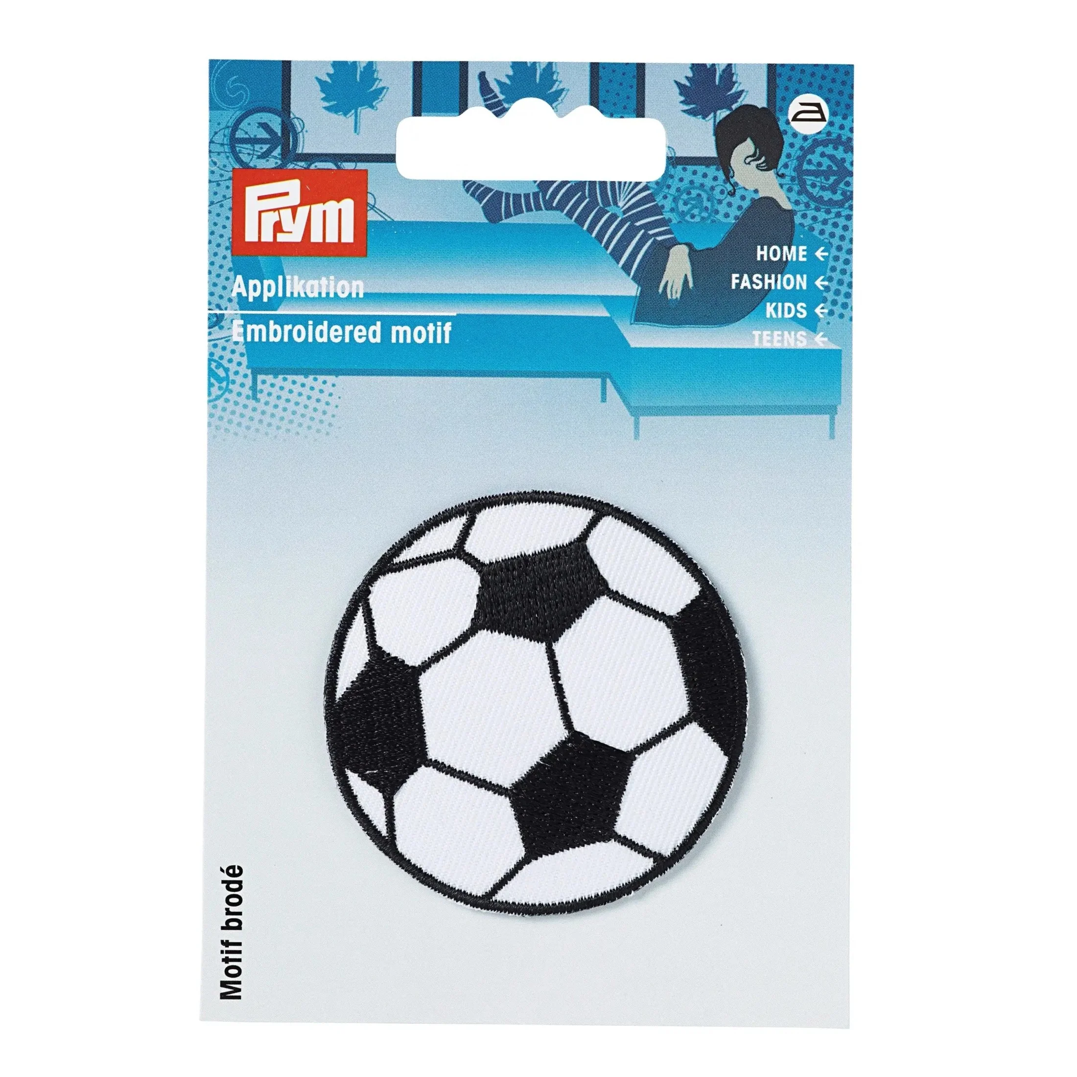 Applique, Soccer Ball, 1 pc