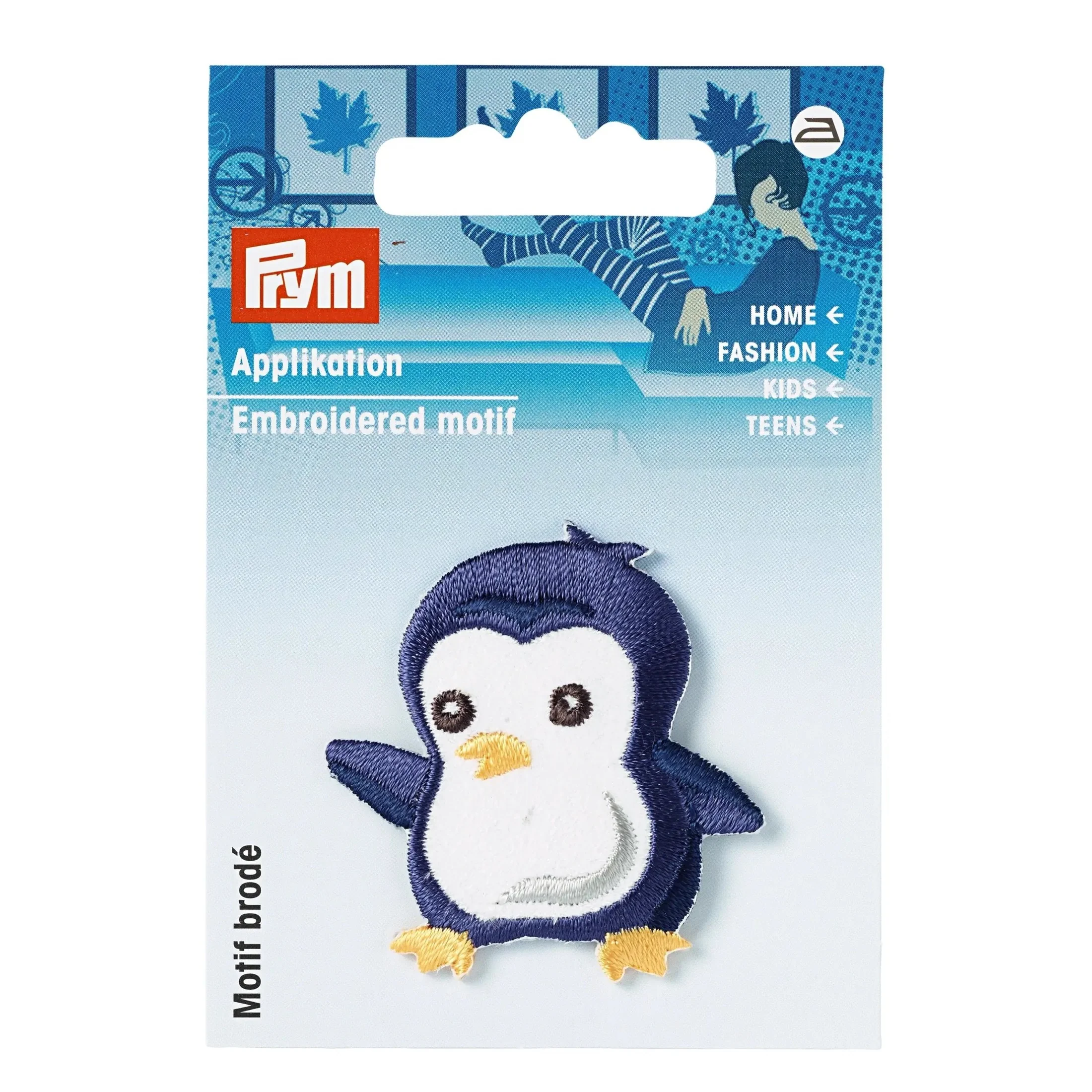Applique, Penguin, 1 pc