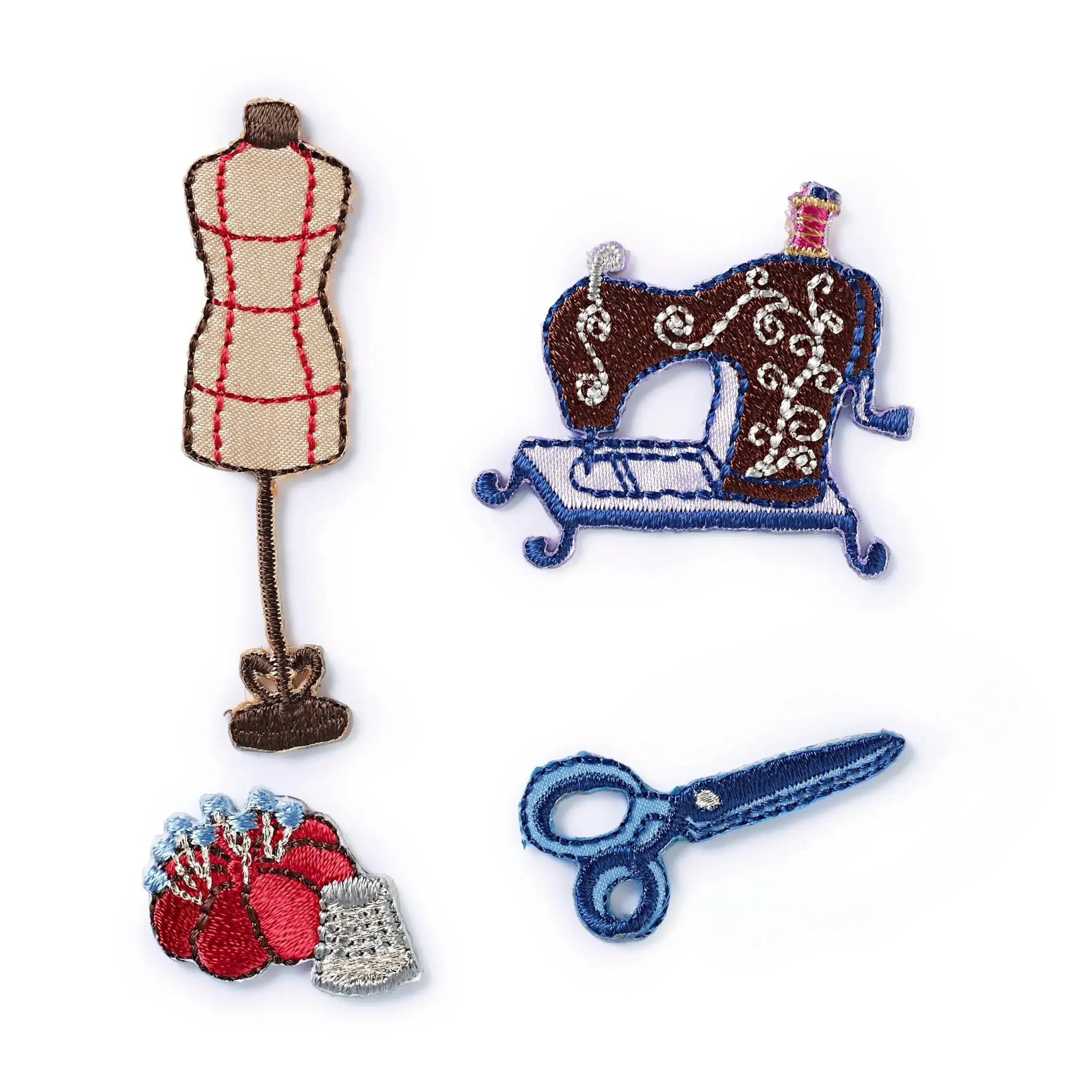 Applique, Assorted Sewing Motifs, 4 pc - Image 2
