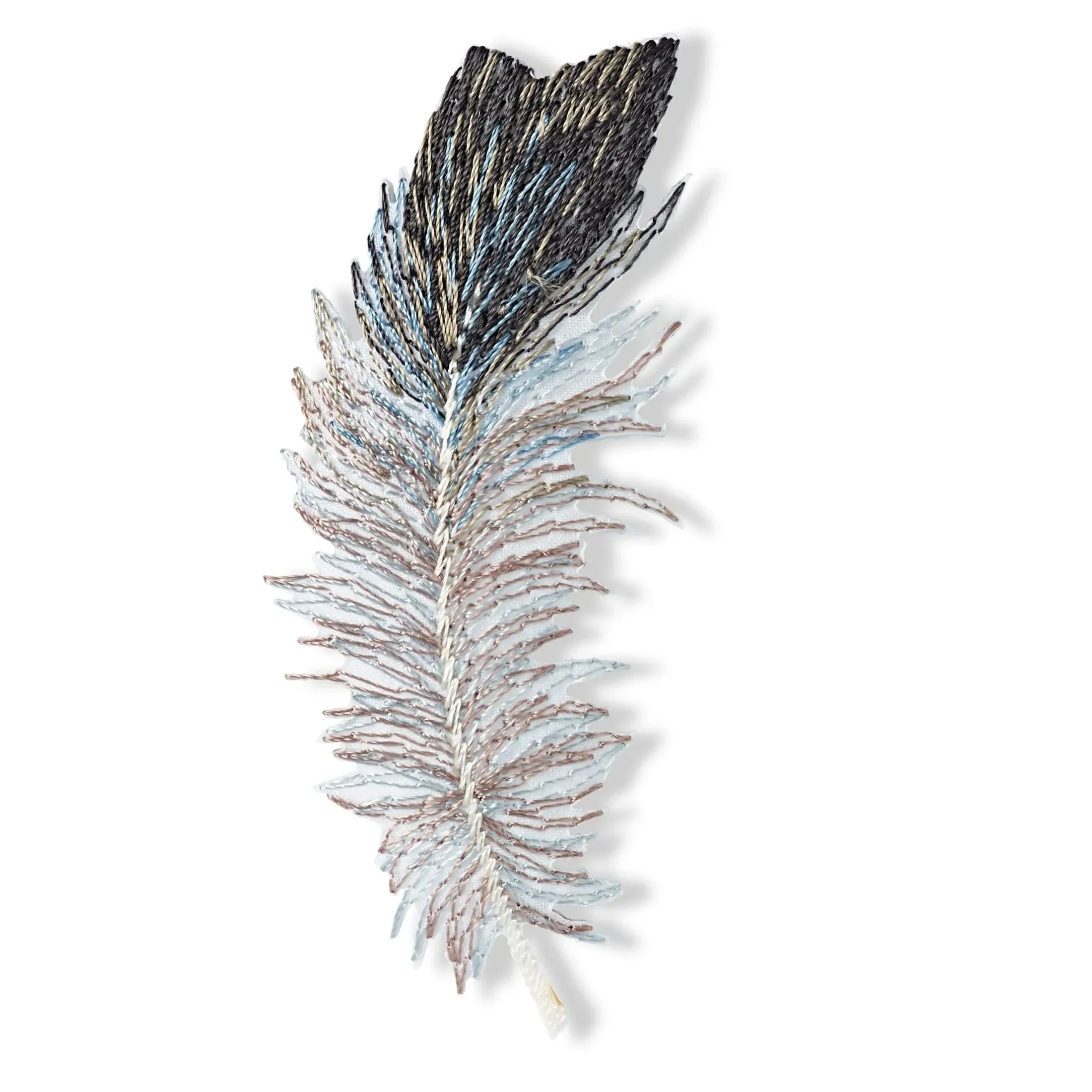 Applique, Feather, 1 pc - Image 2