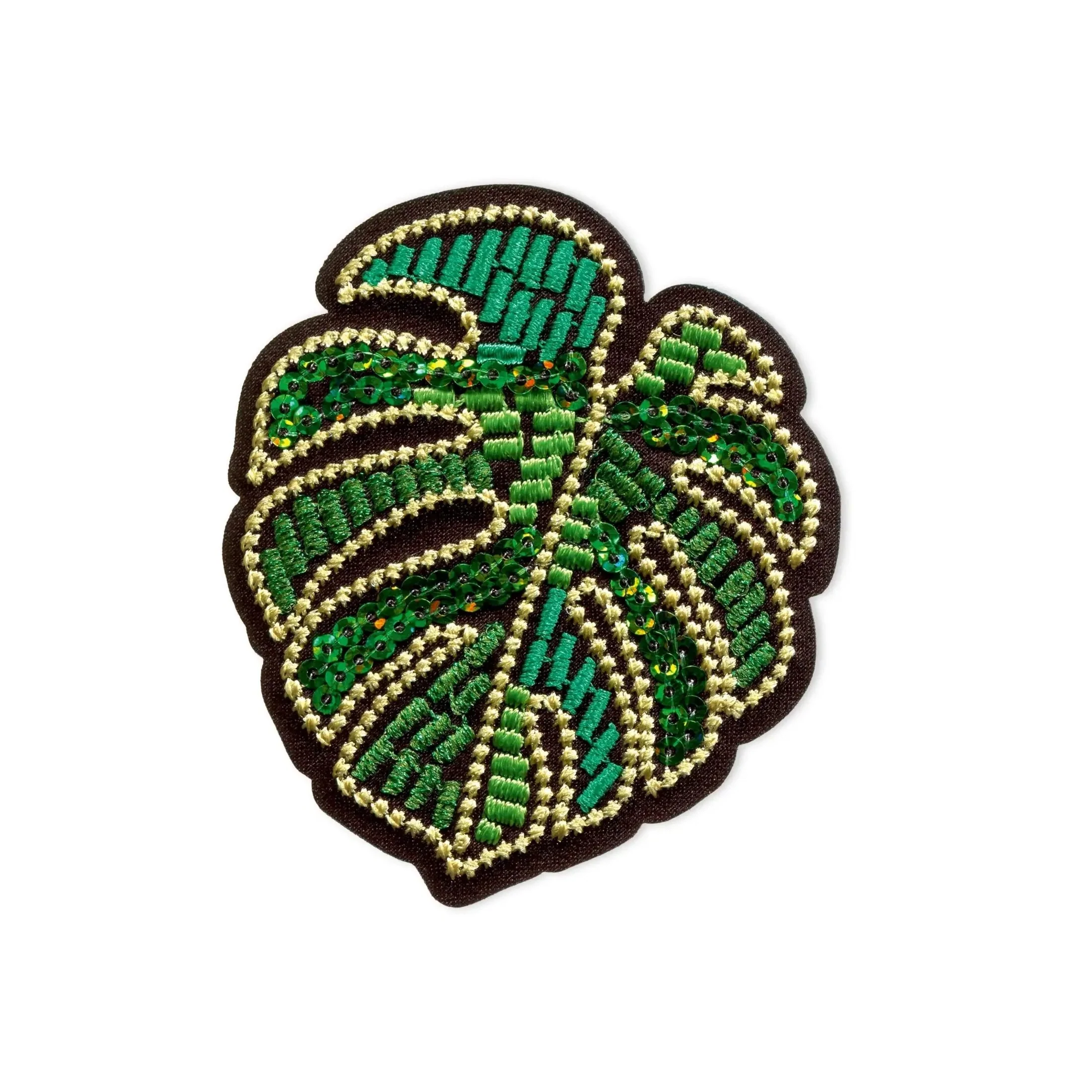 Applique, Ficus Leaf, 1 pc - Image 2