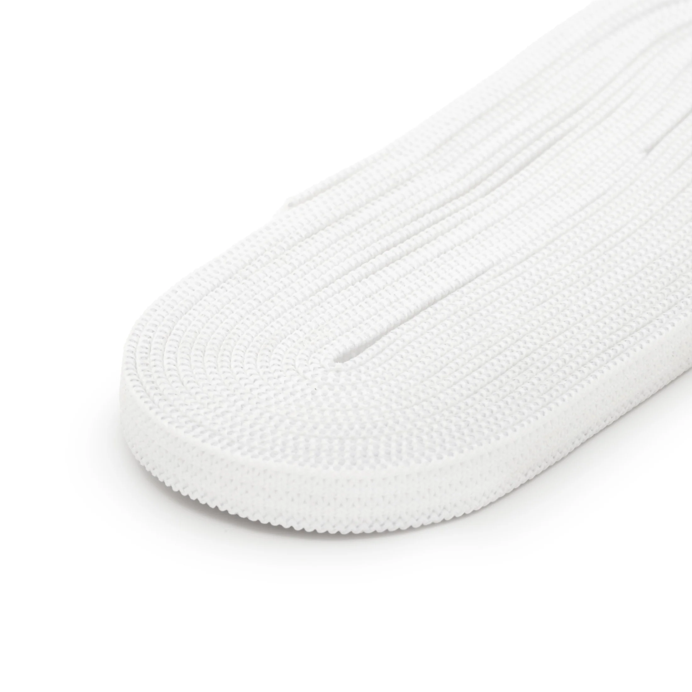 1/4" Knit Non-Roll Elastic, White, 3 yd - Image 3