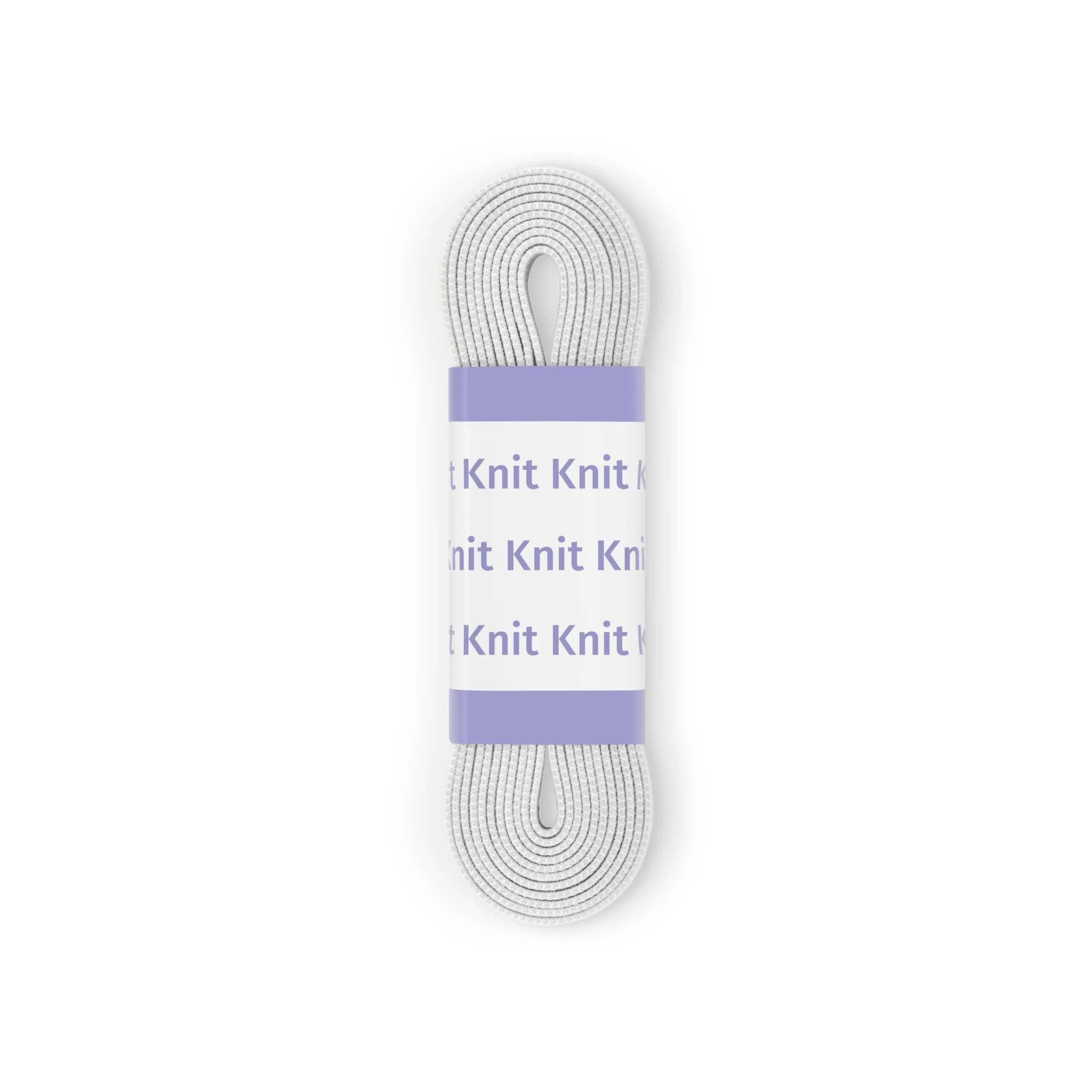 3/8" Knit Non-Roll Elastic, White, 2 yd - Image 2