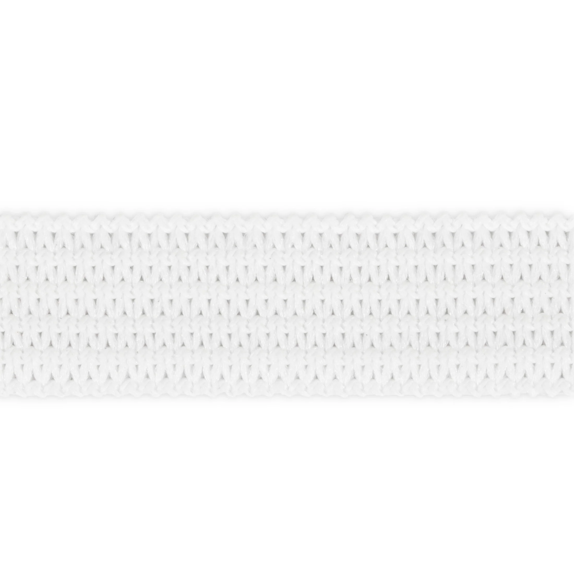 3/8" Knit Non-Roll Elastic, White, 2 yd - Image 5