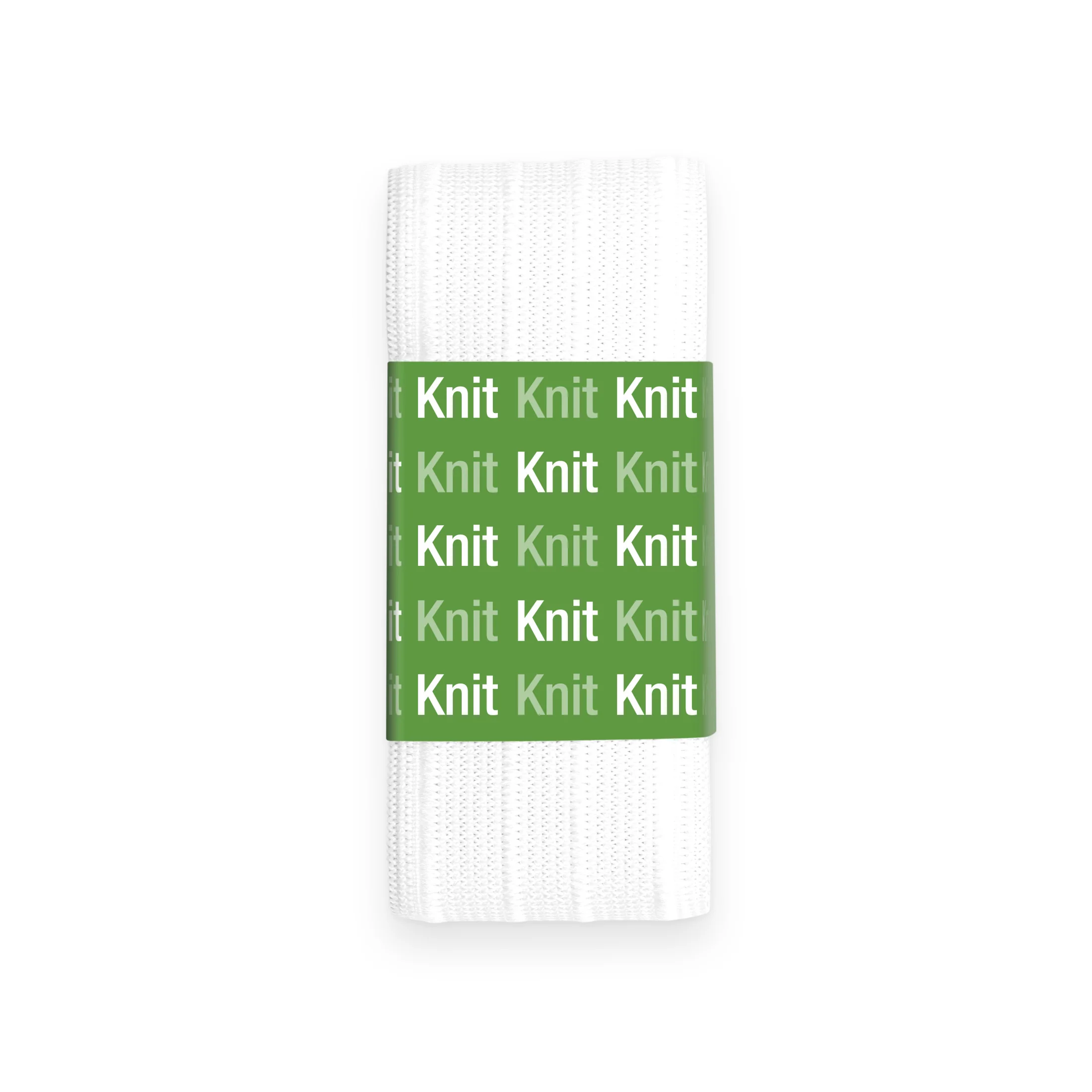 1-1/2" Sport Elastic, White, 1 yd - Image 2