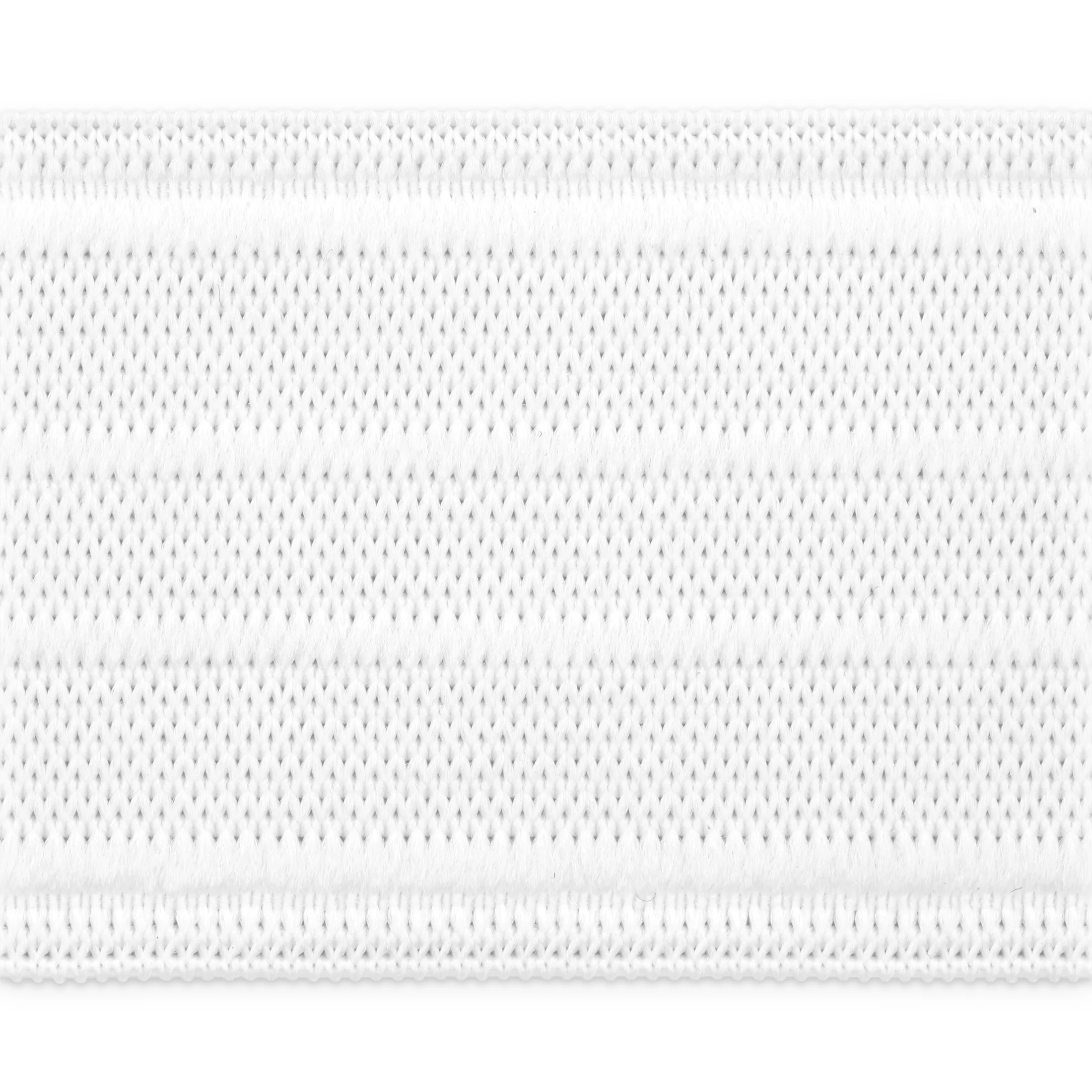 1-1/2" Sport Elastic, White, 1 yd - Image 4