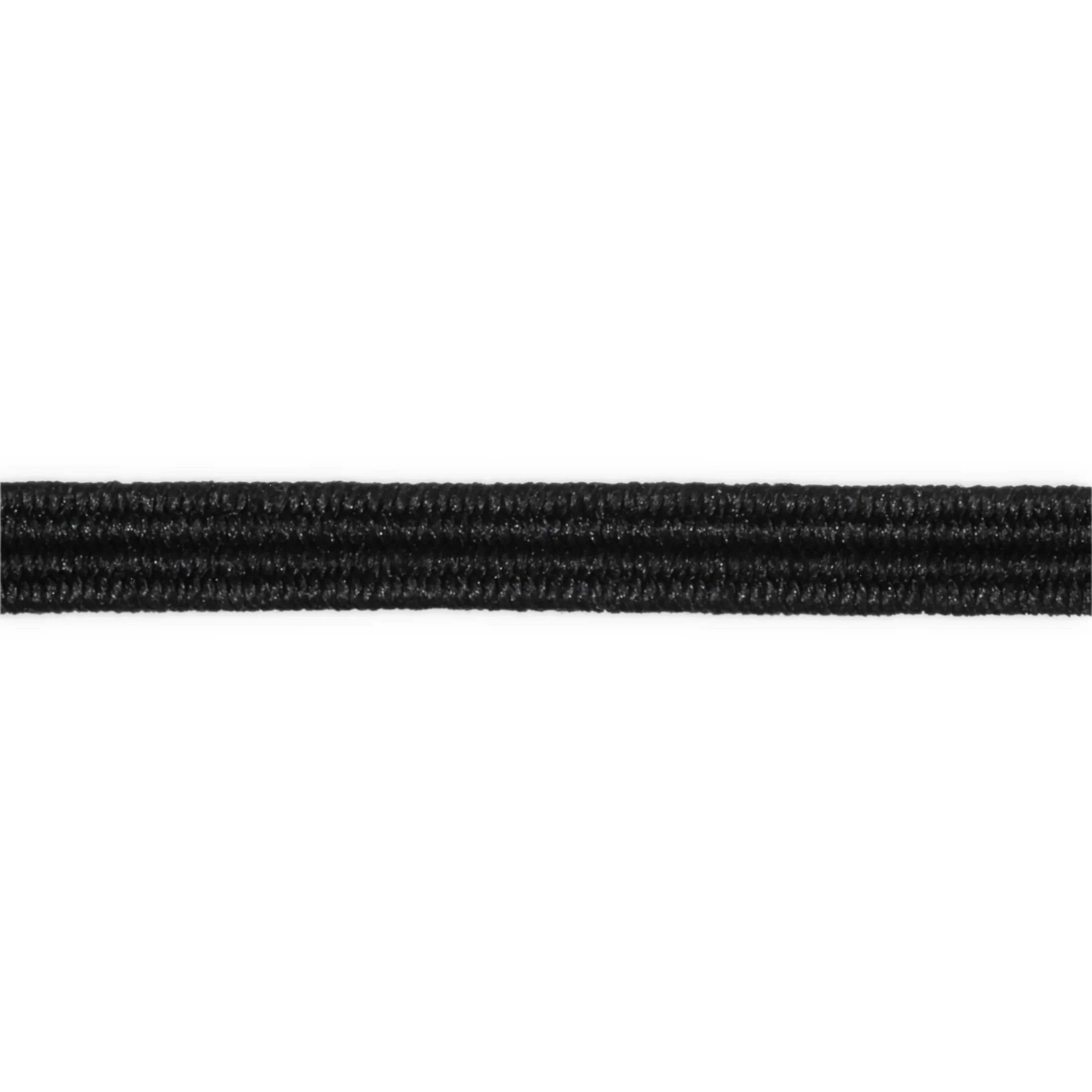 1/8" Black Braided Elastic, 4 yd - Image 5