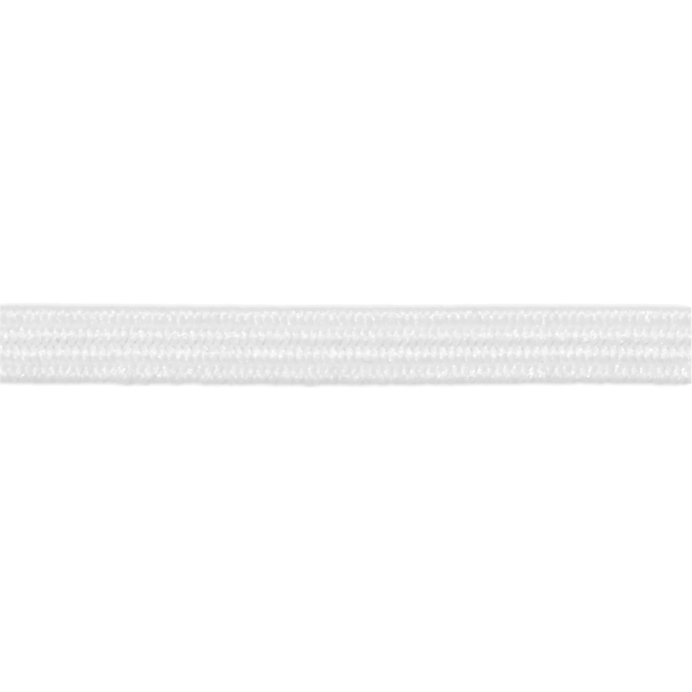 1/8" White Braided Elastic, 4 yd - Image 5