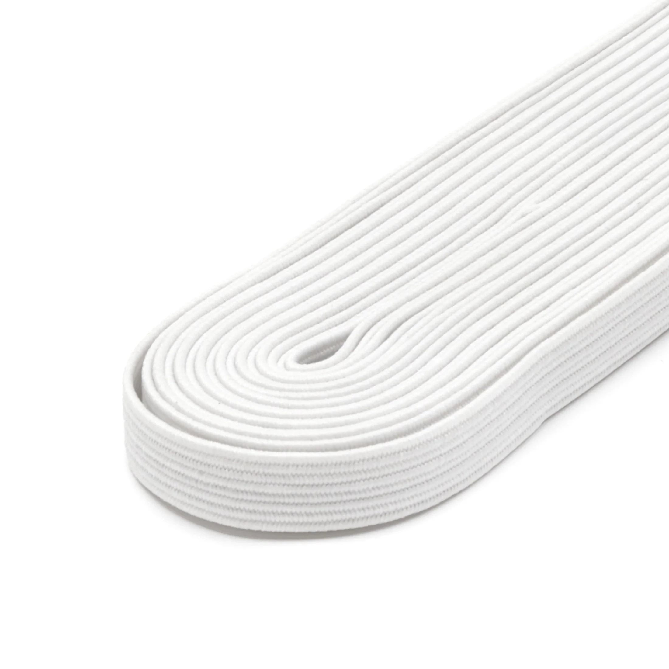 1/4" Soft Stretch Elastic, White, 3 yd - Image 3