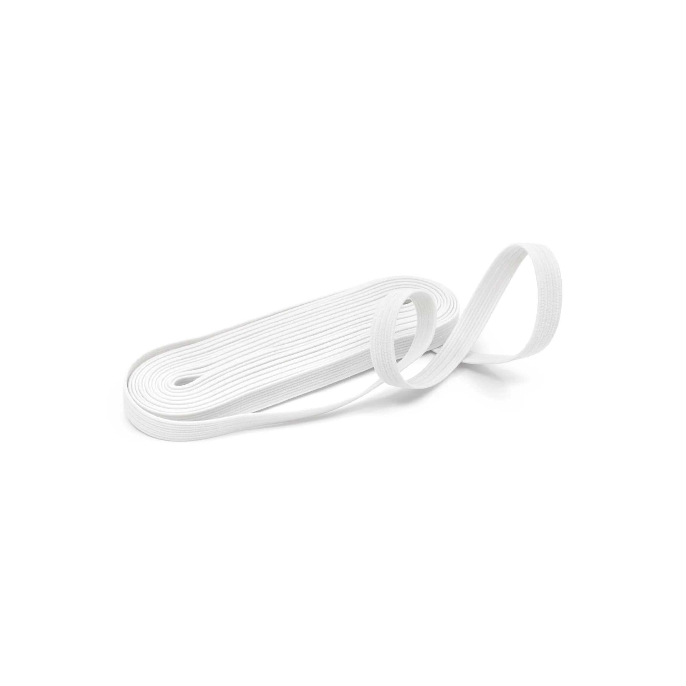 1/4" Soft Stretch Elastic, White, 3 yd - Image 4