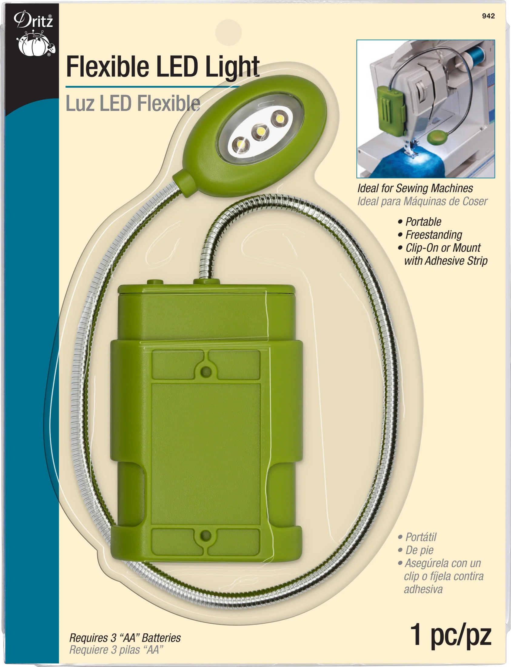 Flexible LED Light, Free-Standing and Clip-On, Assorted Colors - Image 3