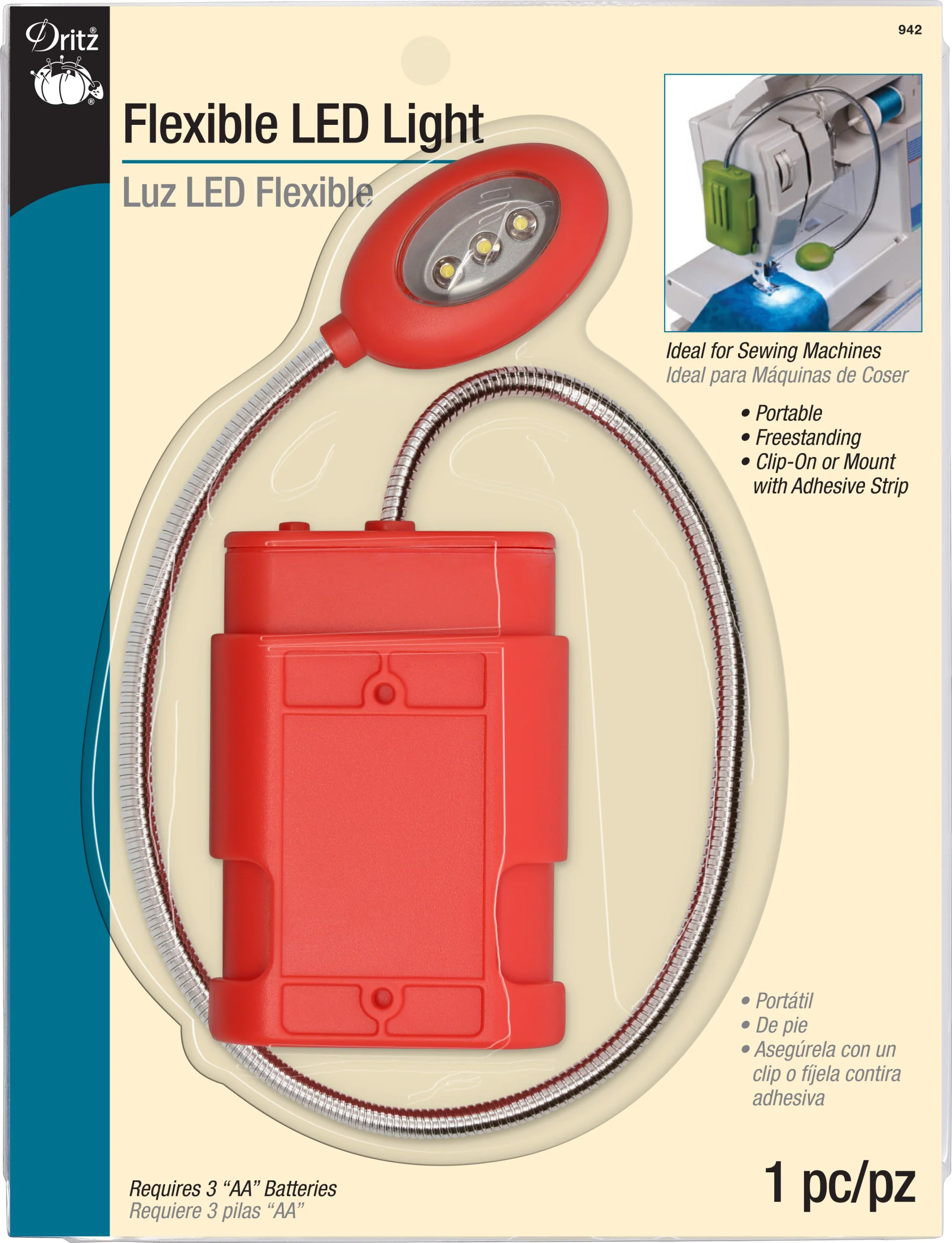 Flexible LED Light, Free-Standing and Clip-On, Assorted Colors - Image 5