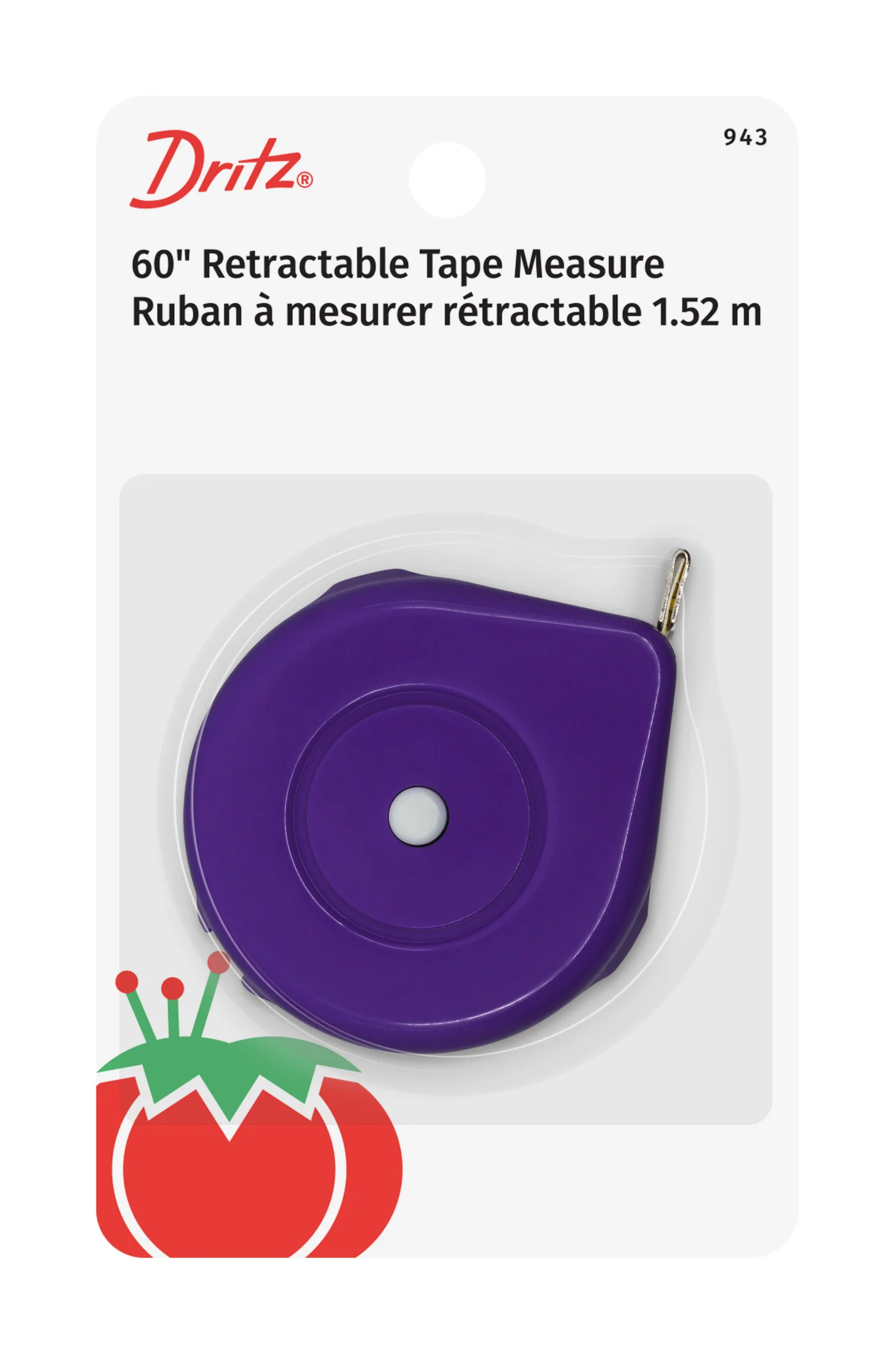 60-Inch Retractable Tape Measure, Assorted Colors - Image 3