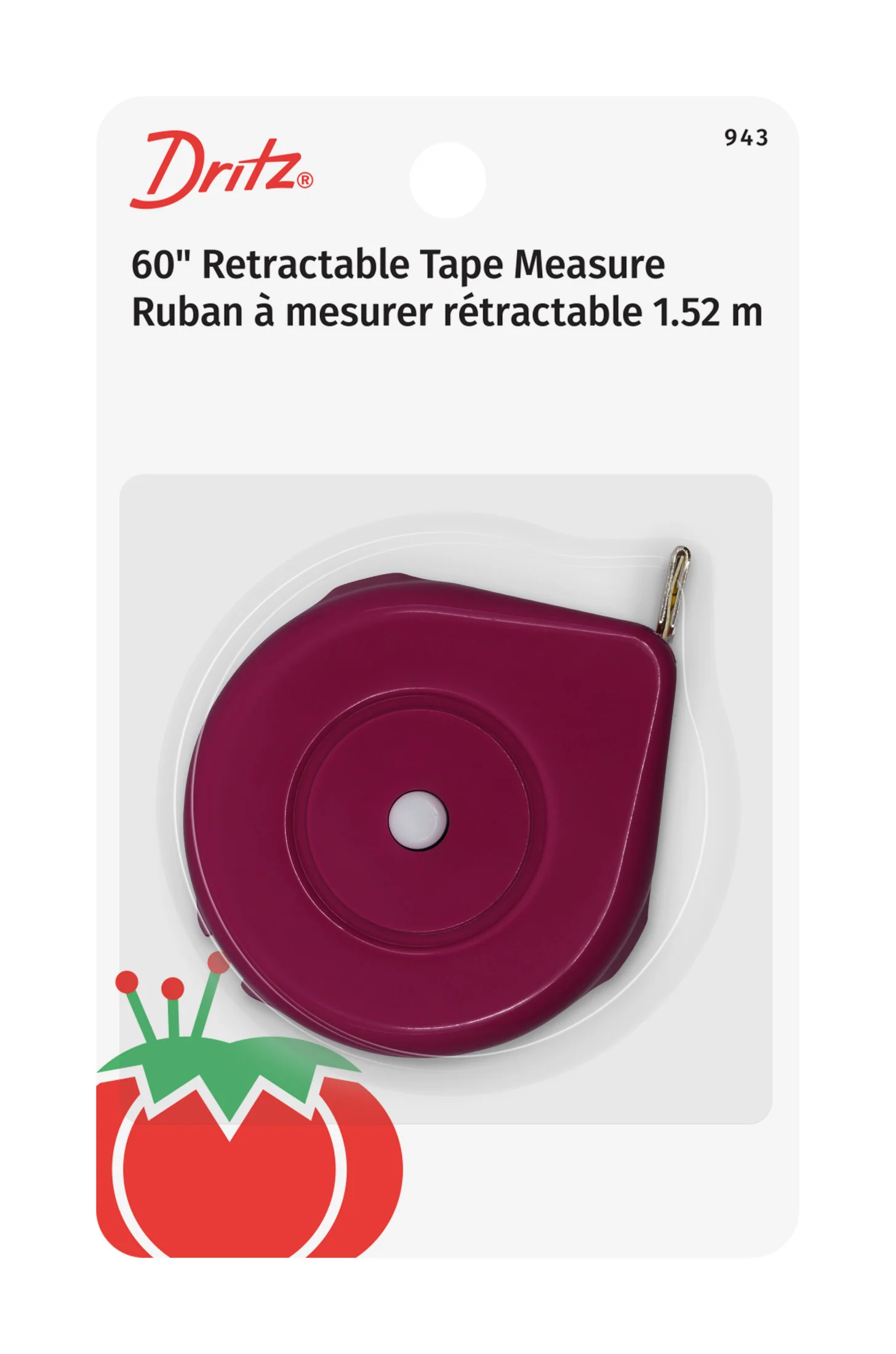 60-Inch Retractable Tape Measure, Assorted Colors - Image 4