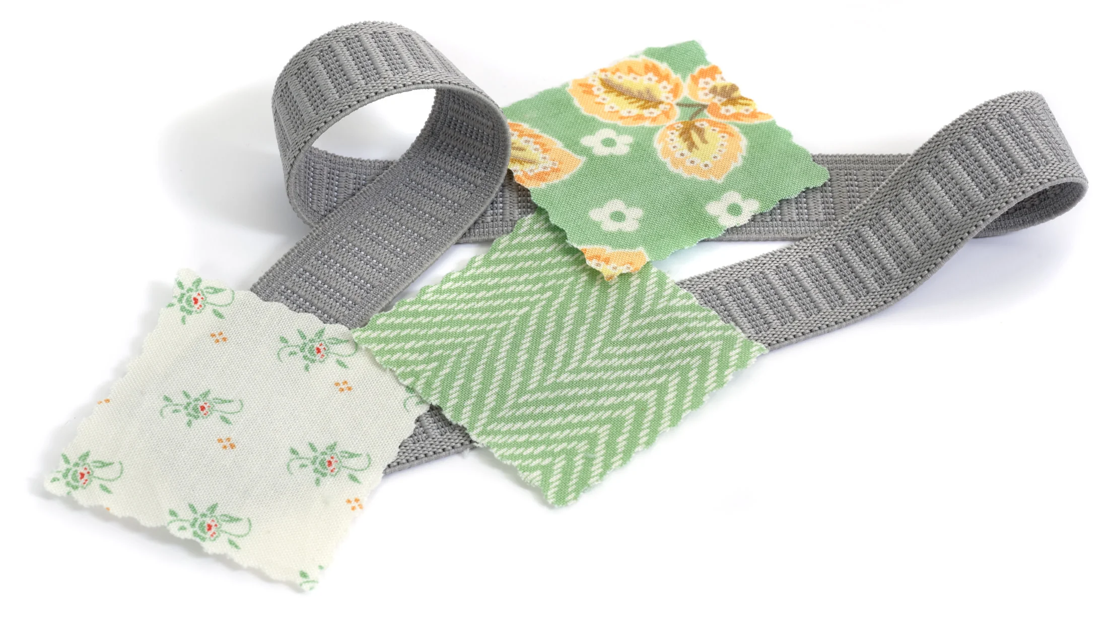 3/4" Non-Roll Elastic, Gray, 6 yd - Image 5