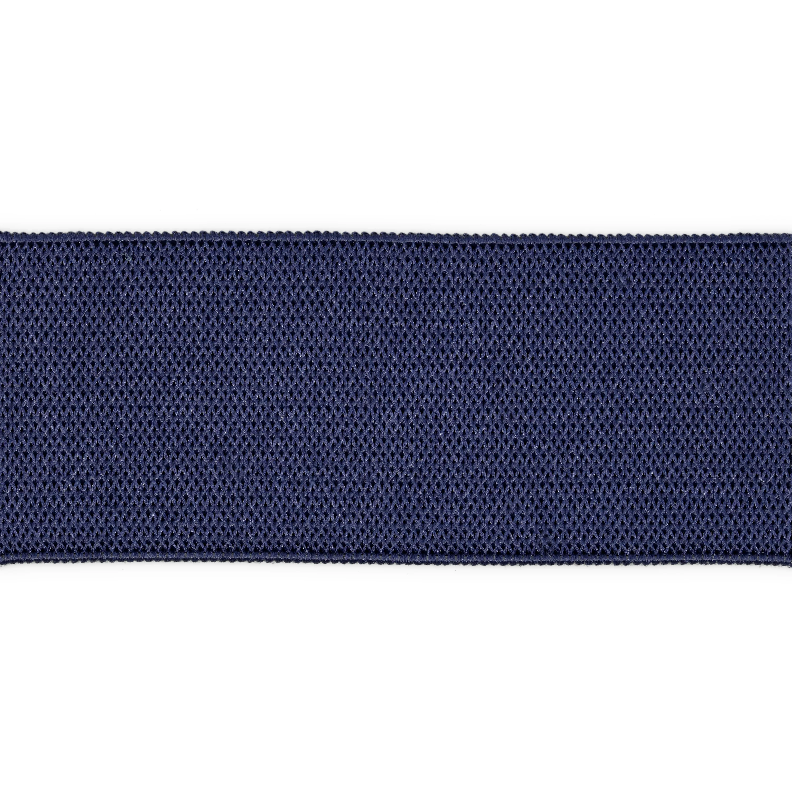 1" Knit Elastic, Navy, 3 yd - Image 3