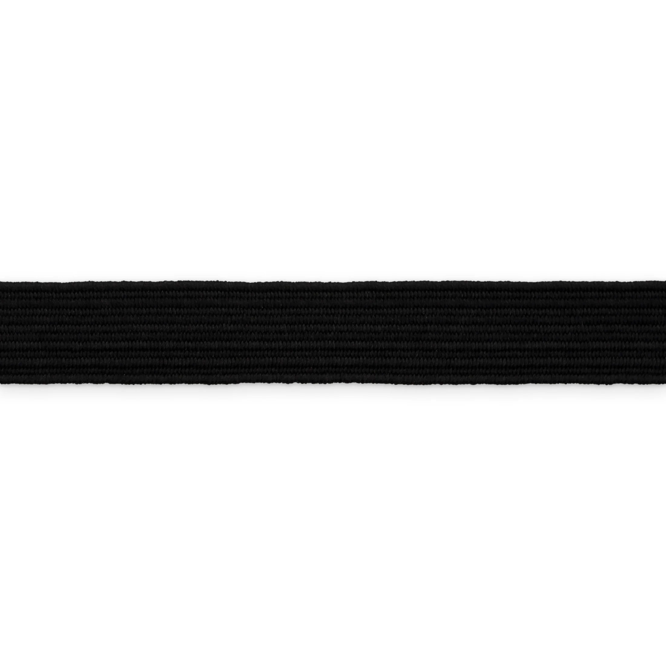 3/8" Black Braided Elastic, 6 yd - Image 3
