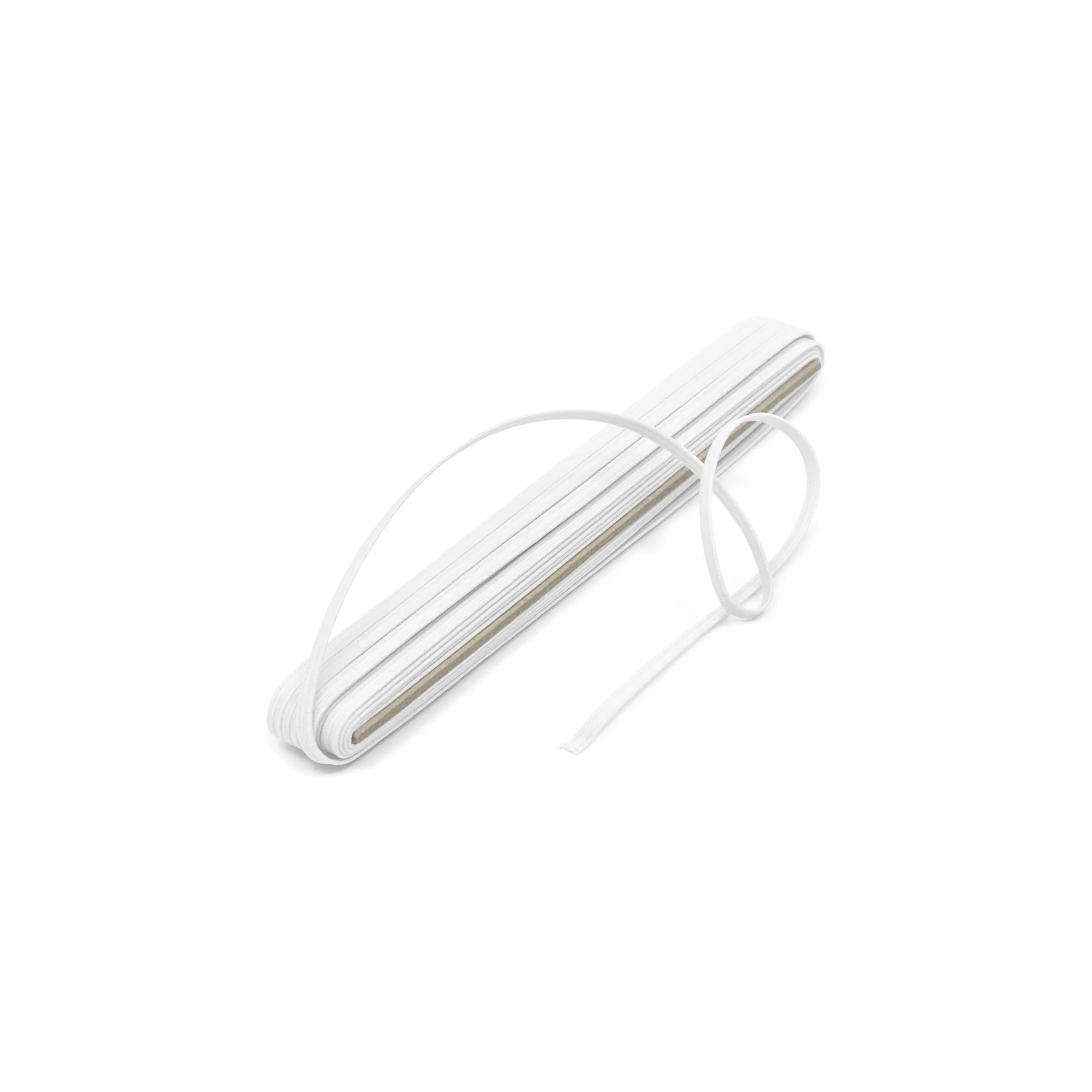 1/8" Soft Stretch Elastic, White, 9 yd - Image 4
