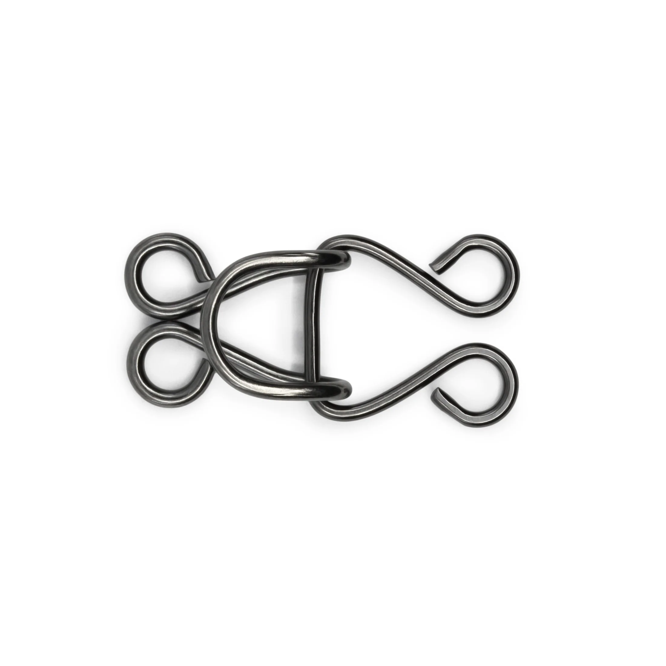 Hooks & Eyes, 3 pc, Black - Image 4