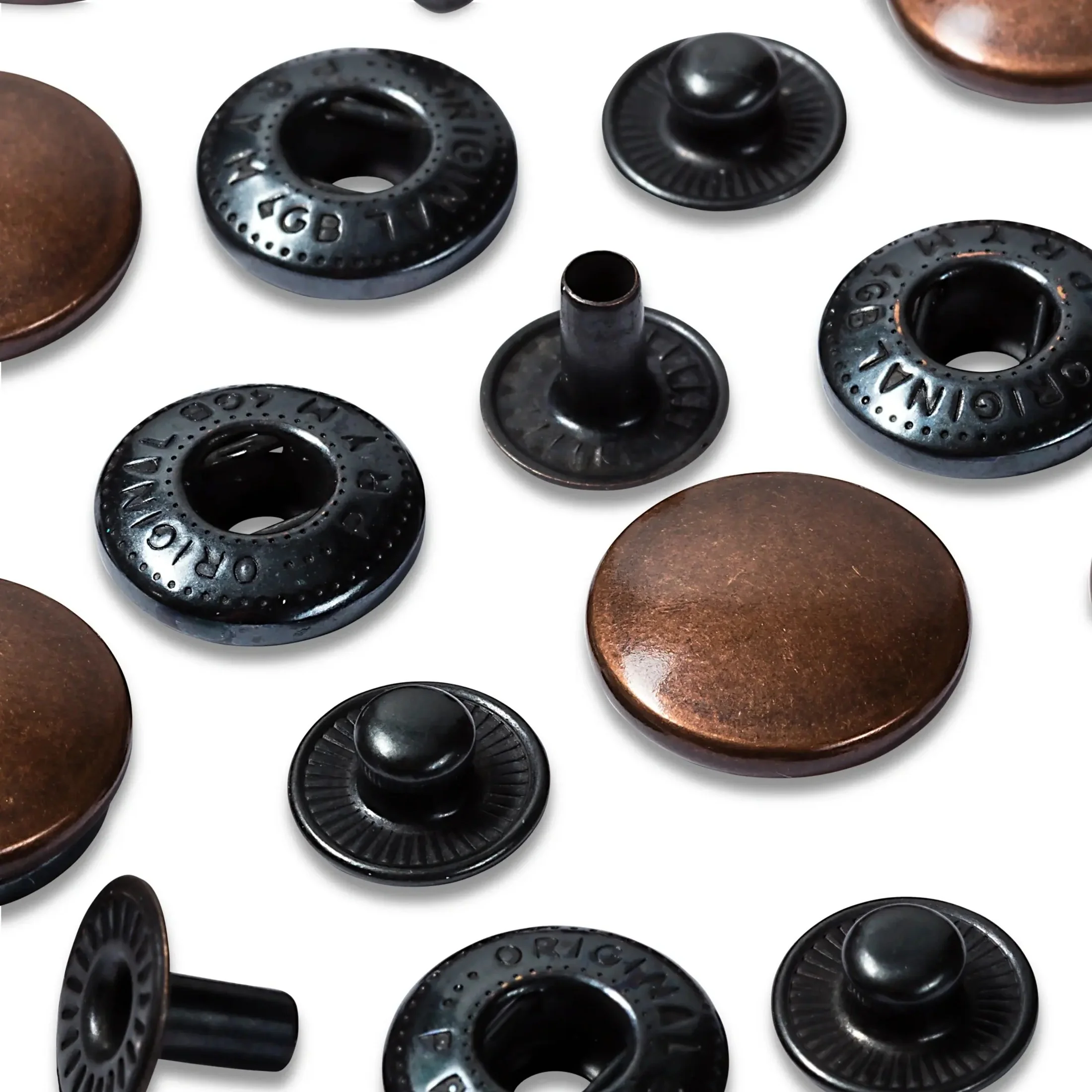 Non-sew snap fasteners "Anorak" 15 mm Refill - Image 11
