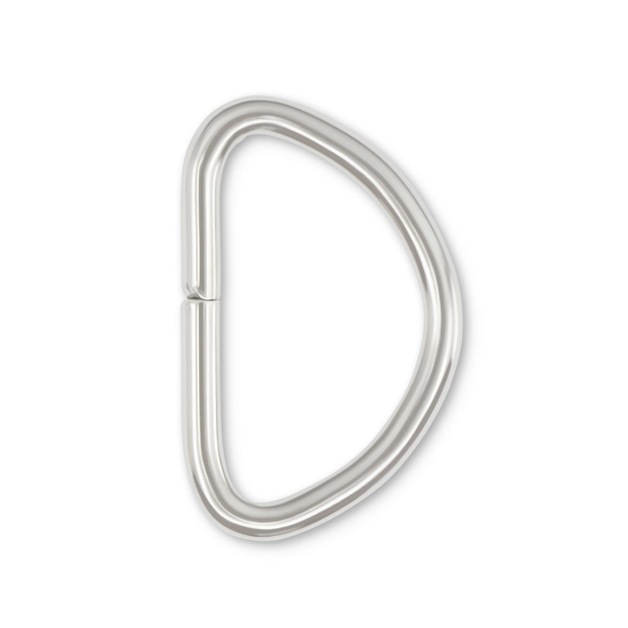 3/4" D-Rings, Nickel, 24 pc - Image 3