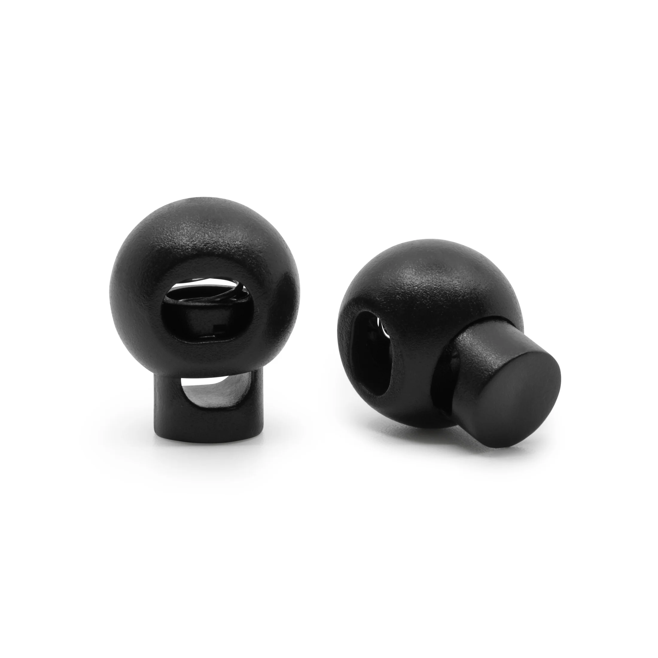 Cord Locks & Stops, Black, 2 pc - Image 4