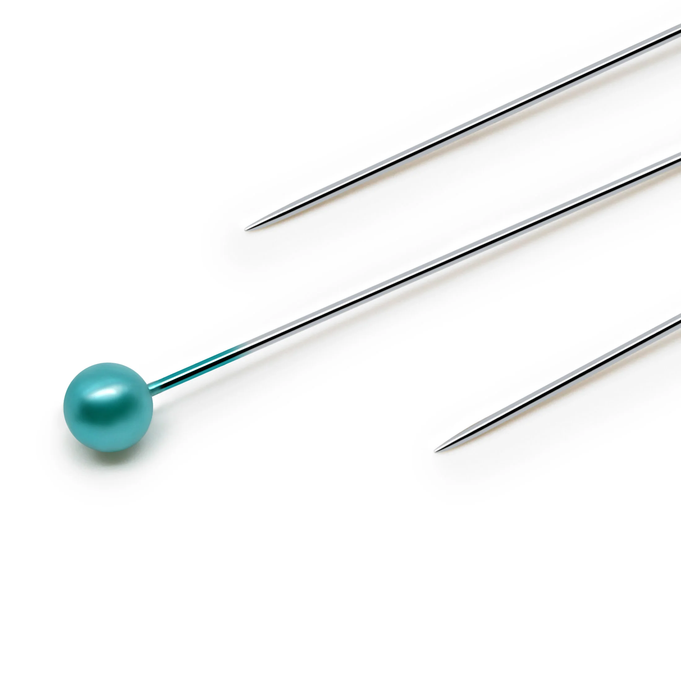 1-1/2" Long Pearlized Pins, Assorted, 1440 pc - Image 2