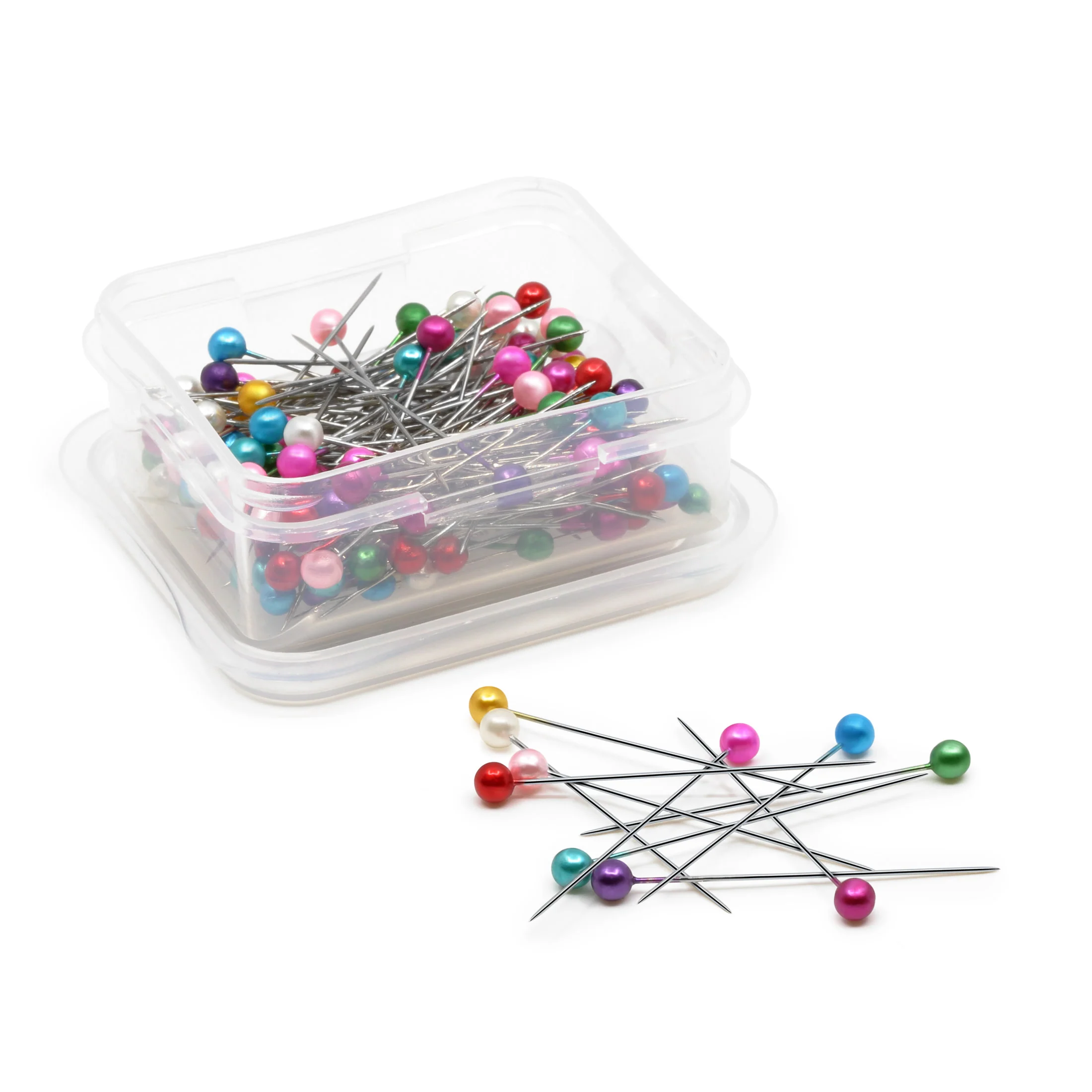 1-1/2" Long Pearlized Pins, Assorted, 1440 pc - Image 3