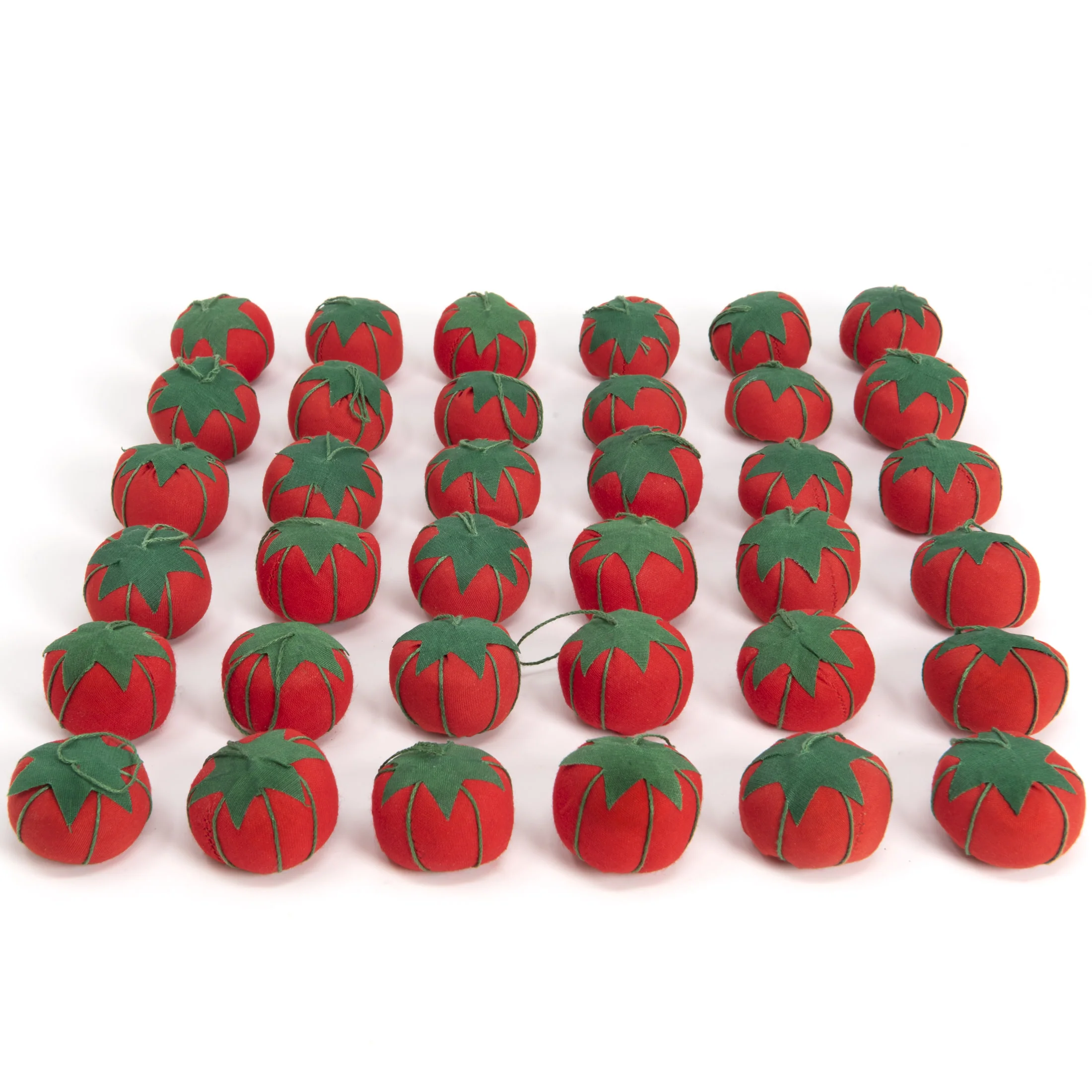1" Tiny Tomato Pin Cushions, 12 pc - Image 3