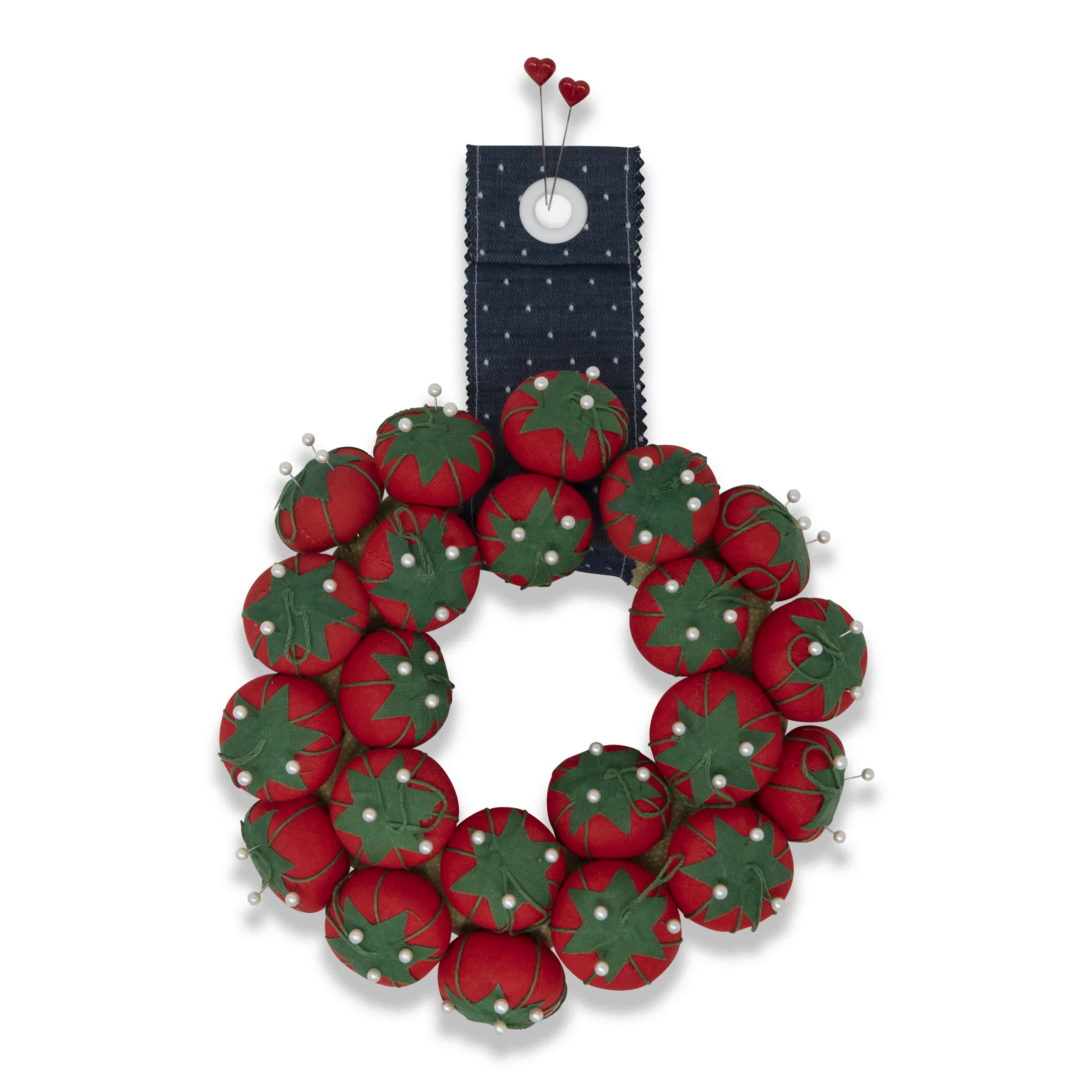 1" Tiny Tomato Pin Cushions, 12 pc - Image 4